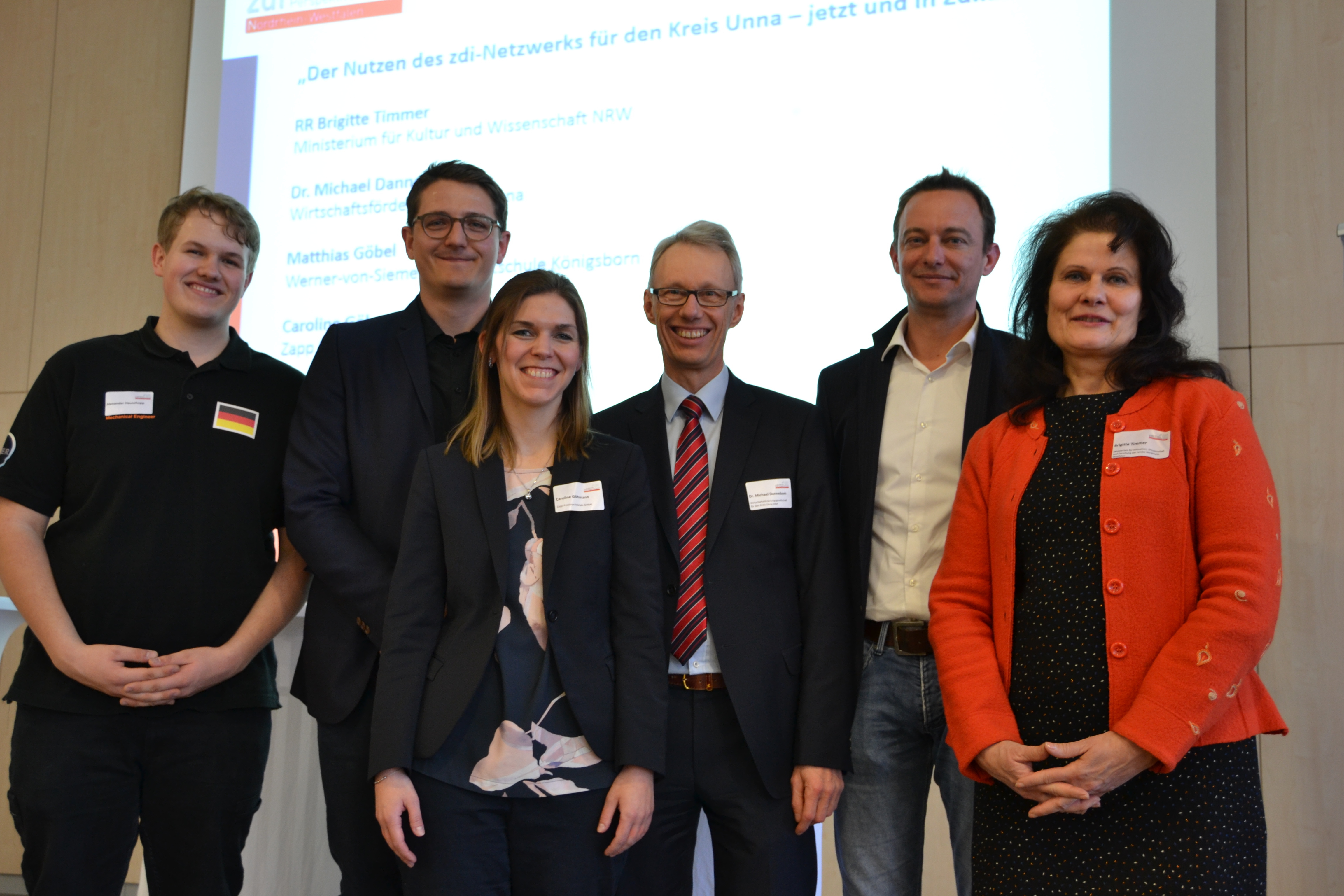 Die Teilnehmer der Podiumsdiskussion blickten auf zehn Jahre erfolgreiche Arbeit zurück. Foto: Ute Heinze/WFG