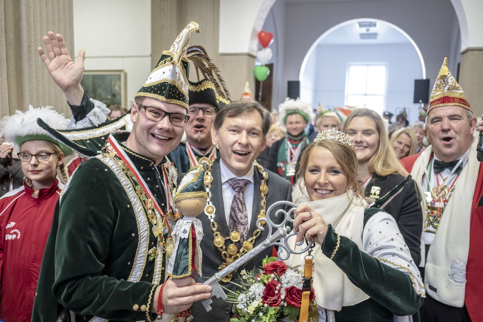 Herne und WanneEickel ganz jeck Dudda ist den Rathausschlüssel los Herne Herne und WanneEickel ganz jeck Dudda ist den Rathausschlüssel los Herne