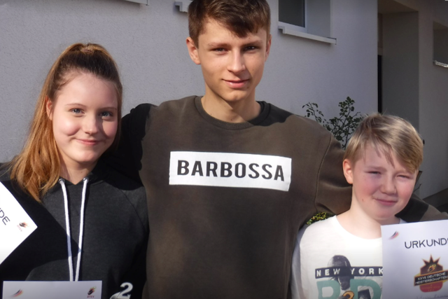 Bei den Junioren ging Linus Restel altersbedingt letztmalig an den Start und gewann zum vierten Mal diesen Titel.