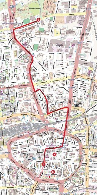 Wegen der Baustelle am Ostwall führt der Umzug von der Bornstraße aus über den Wall direkt in die Kuckelke und hinter der Reinoldikirche vorbei über die Kamp- zur Hansastraße.