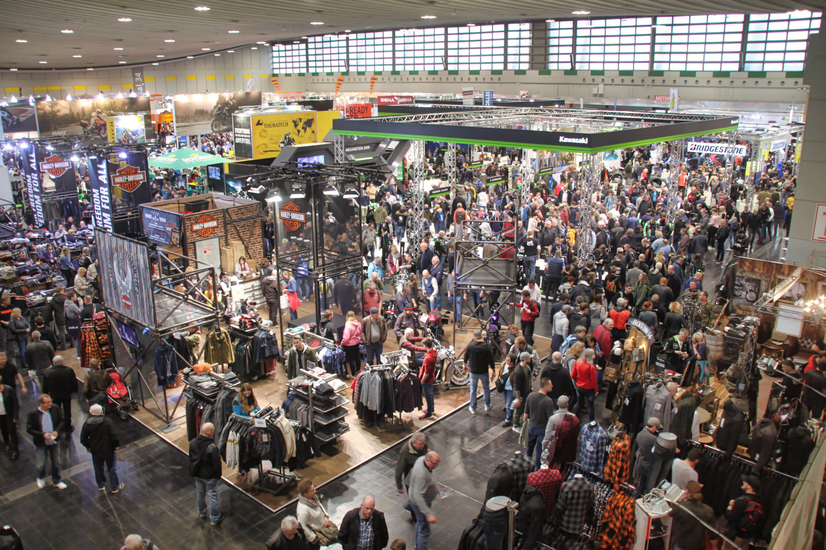 Sehr gut besucht war die Dortmunder Motorradmesse.