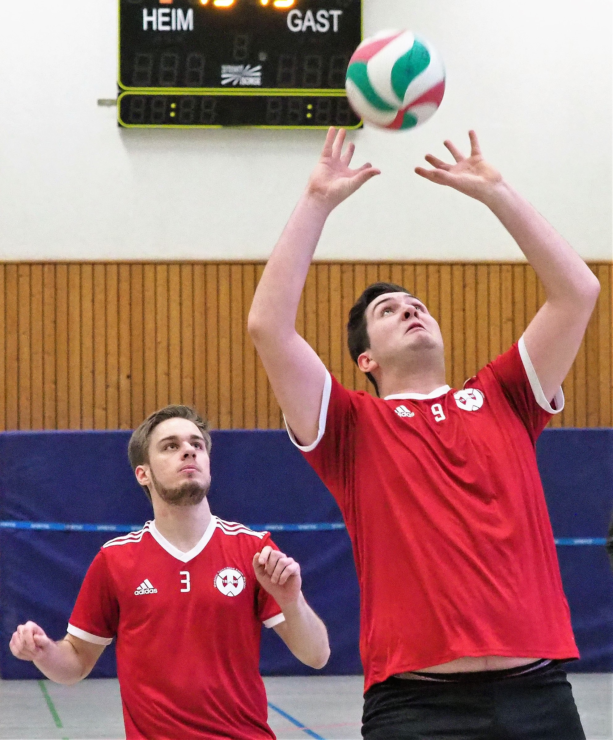 Gegen den Favoriten aus Voerde waren die 2. Herren des WTB zu nervös.
Foto: Gohl