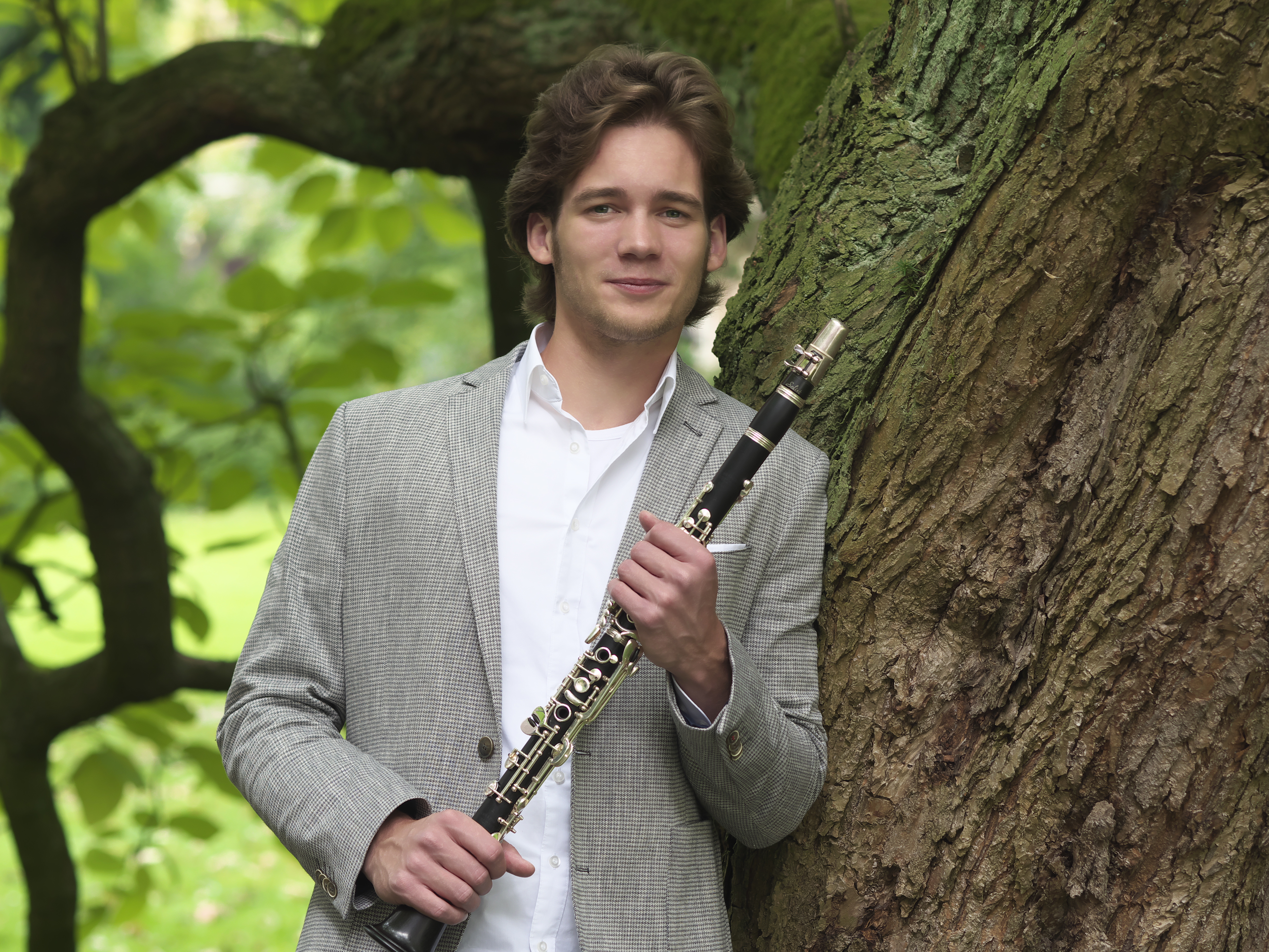 Klarinettist Simon Degenkolbe.