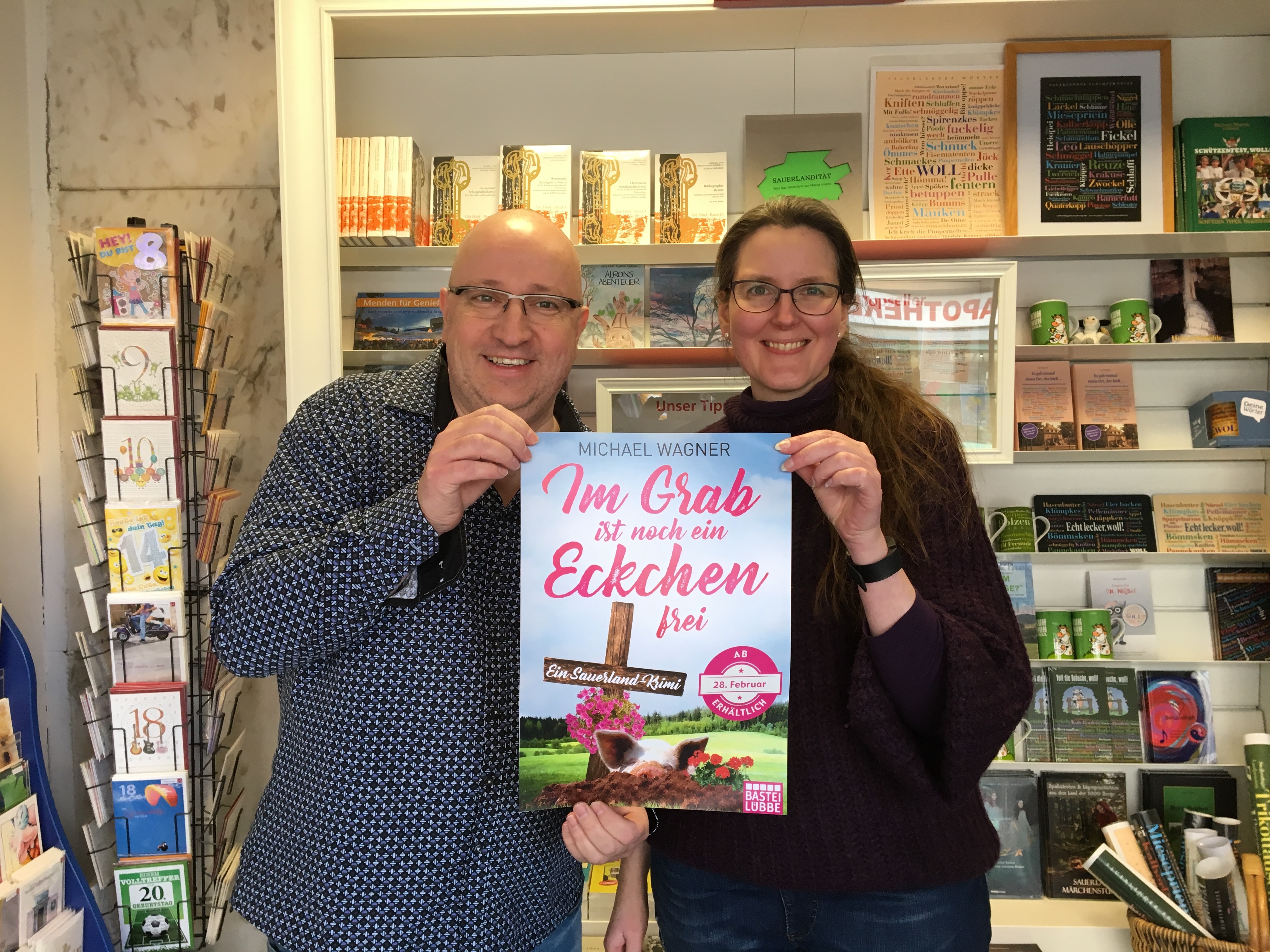 Krimiautor Michael Wagner ist am 26. März zu Gast im Buchladen am neuen Markt. Foto: priv.