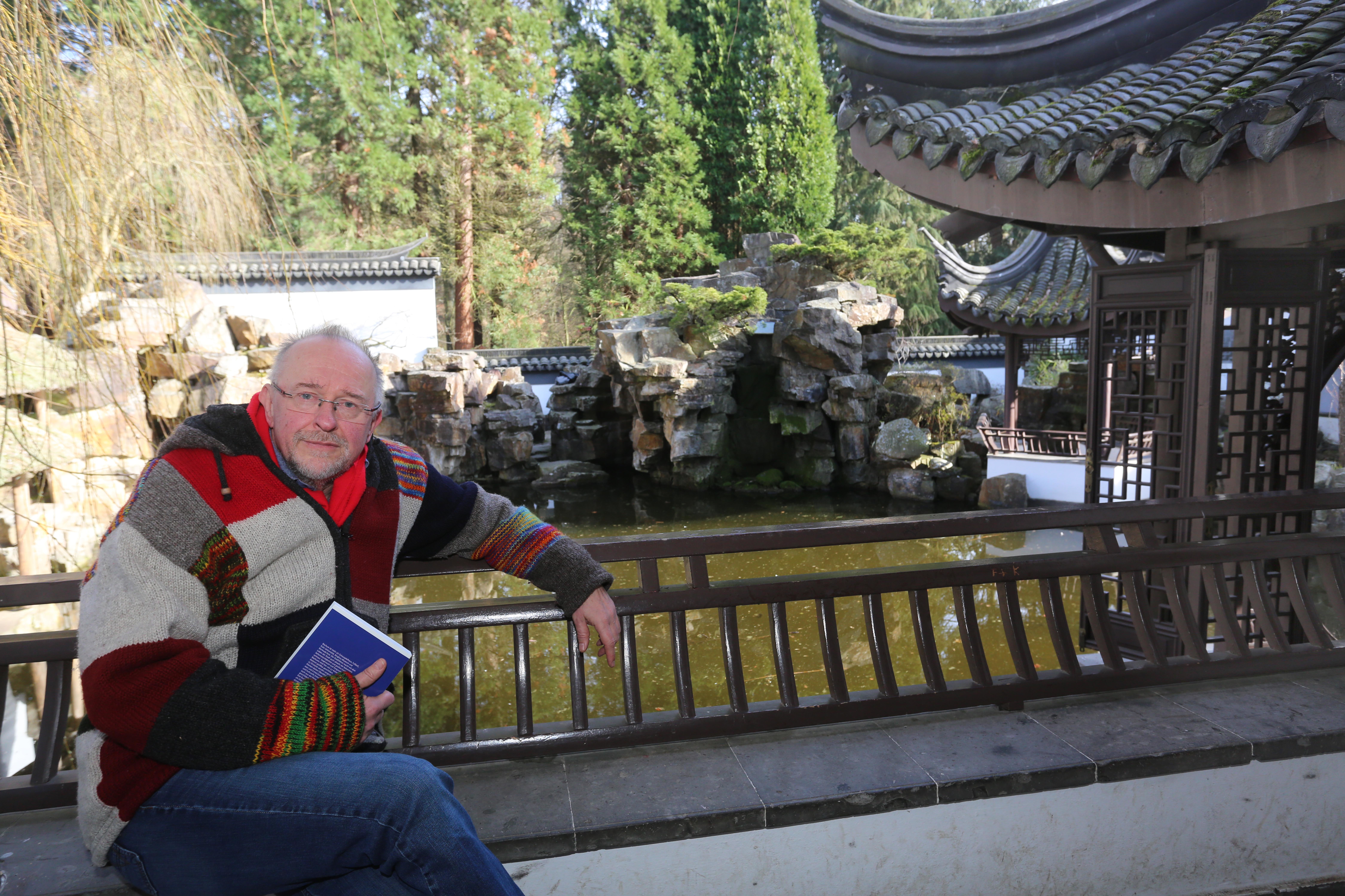 Axel Schäfer empfiehlt den Chinesischen Garten für ein Picknick.