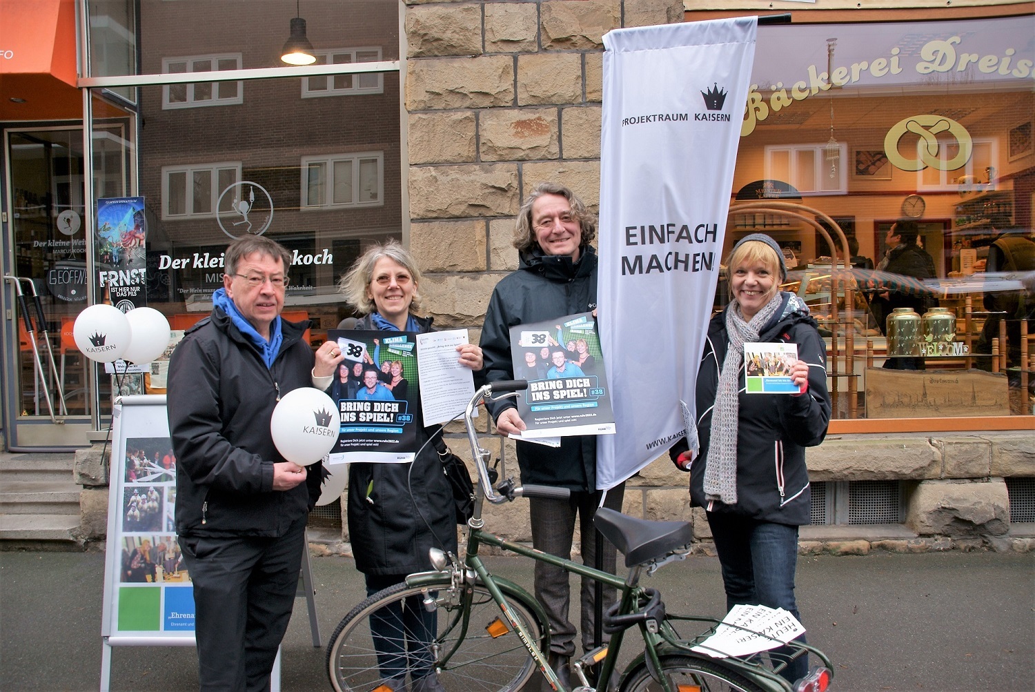 Die Initiatoren des Projekts „Repair und Näh-Café“ hoffen auf zahlreiche Unterstützer.