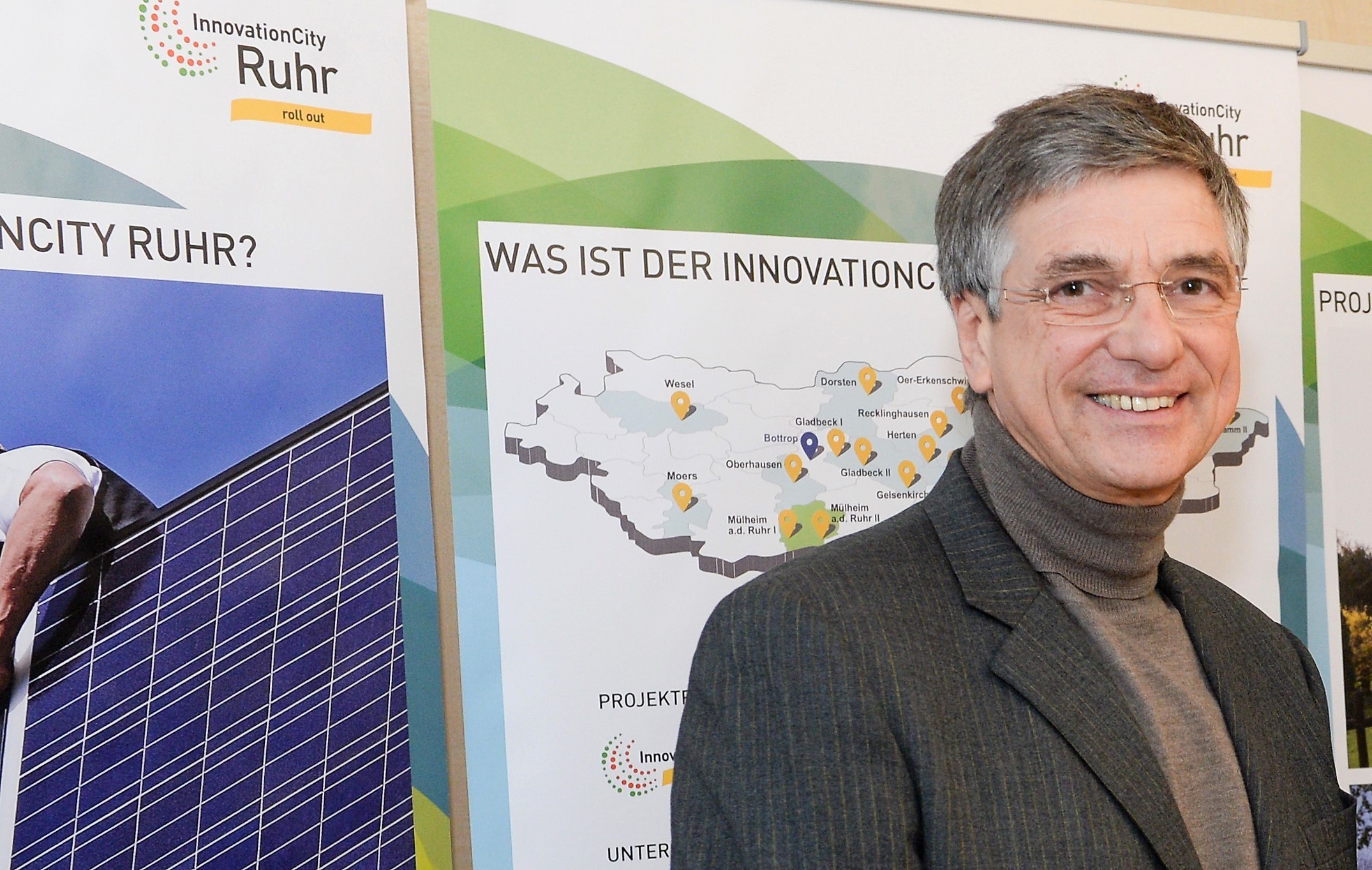 Peter Vermeulen erhält für seine Aussagen zur Bebauung der Randgebiete Unterstützung von den Grünen.