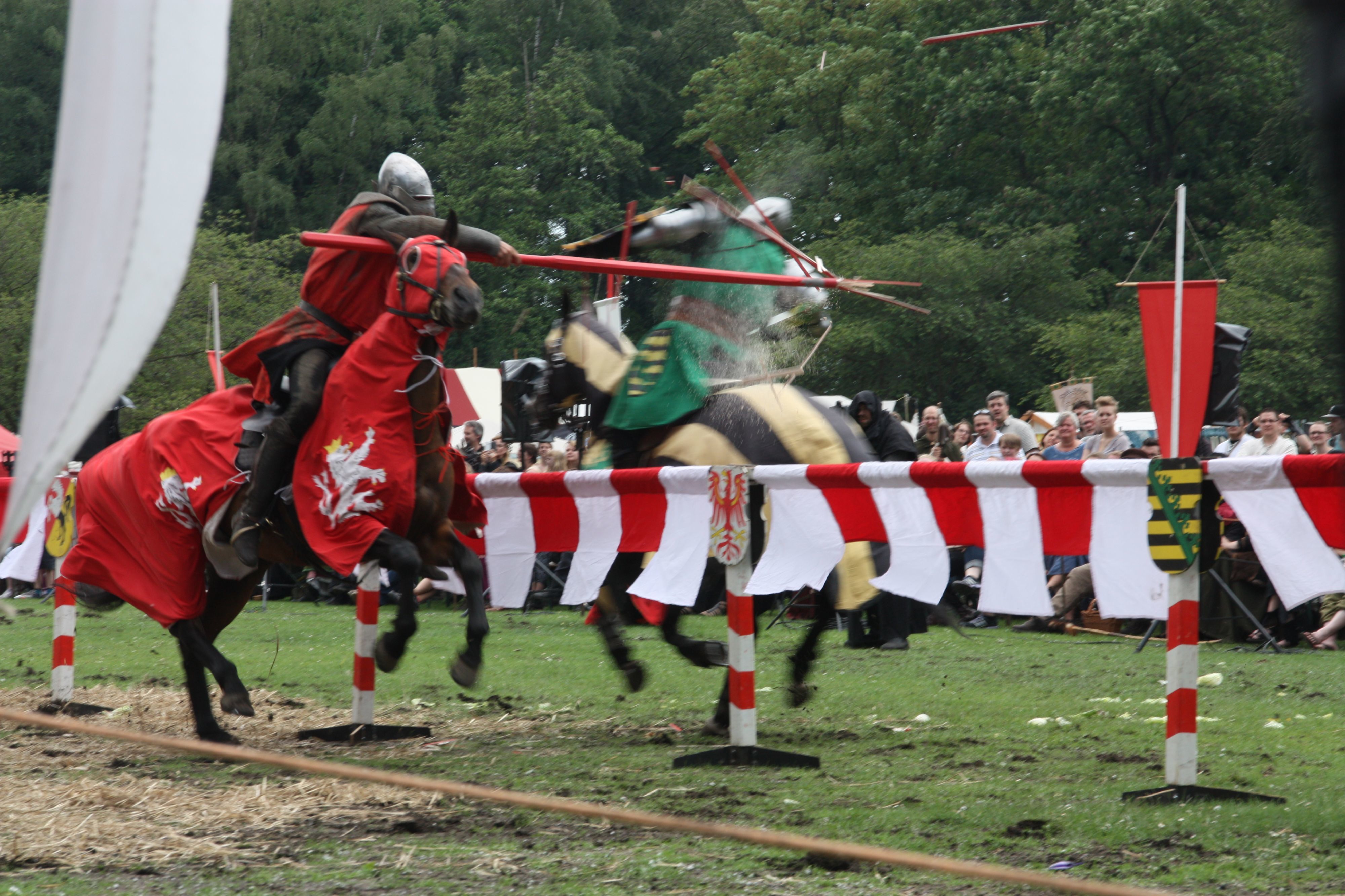 Auch die Ritter vom EHS-Team sind bei ihren Turnieren wieder zu erleben.