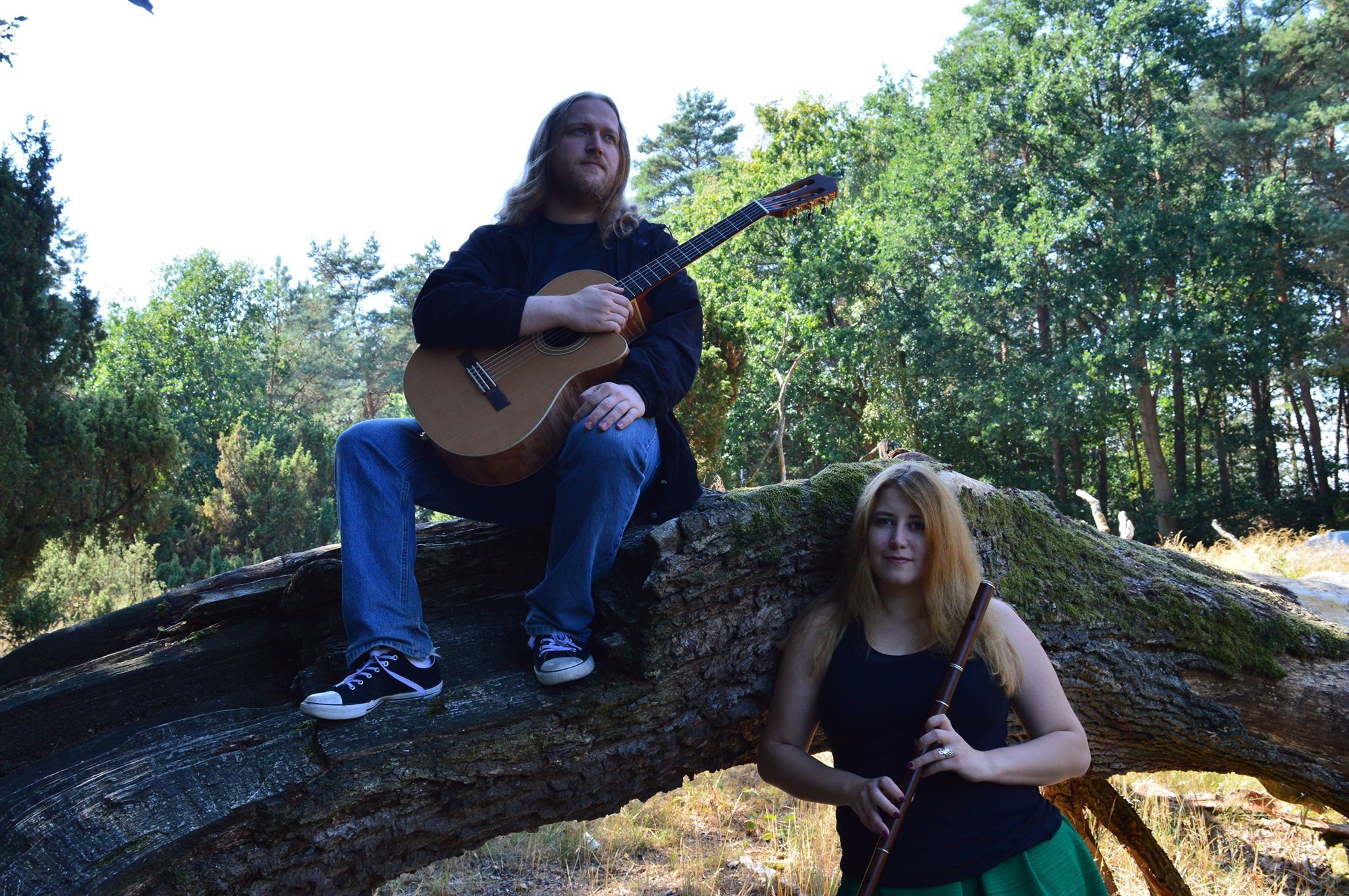 Das Duo Daisy and the Bearded Stranger spielt im Tigg-Tagg in Datteln.