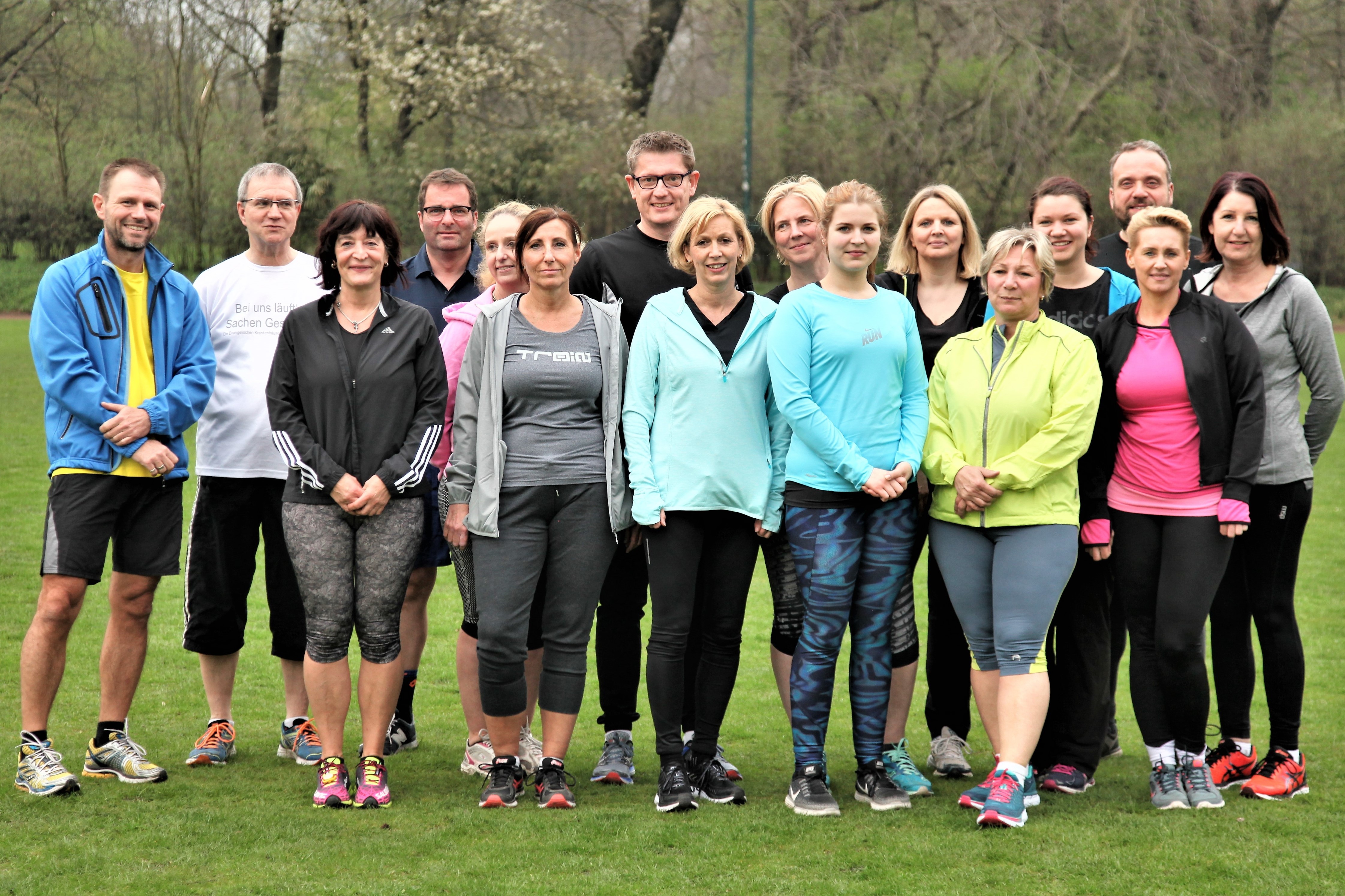 Gruppenfoto des Laufanfängerkurs 2018