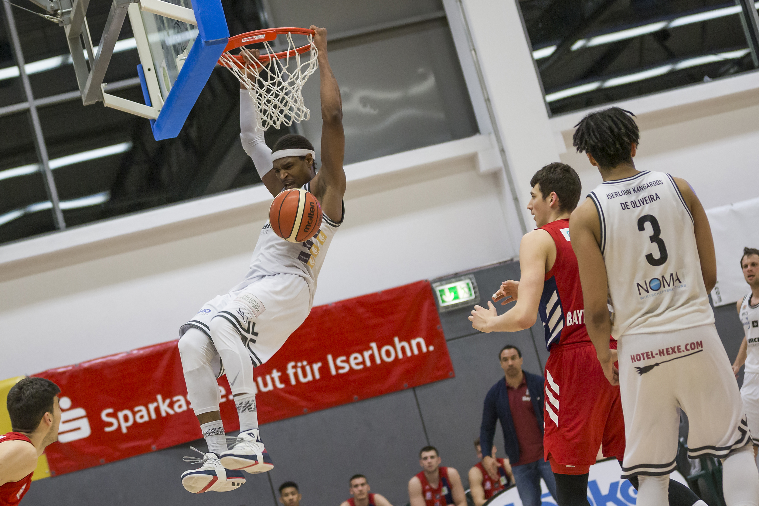 Lamar Mallory und die Iserlohn Kangaroos wollen unbedingt ins Playoff-Viertelfinale. Foto: Daniela Fett