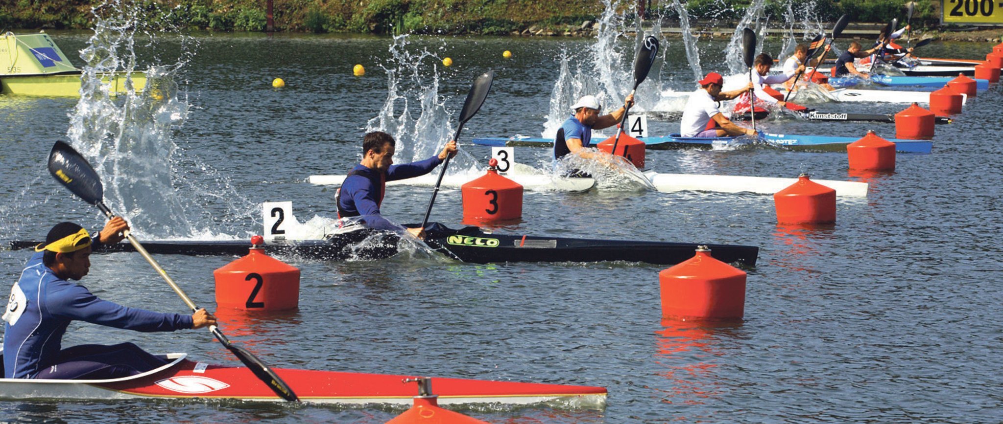 Die Duisburger Regattabahn genießt bei Kanu- und Rudersportlern Weltruf. Foto: Hannes Kirchner