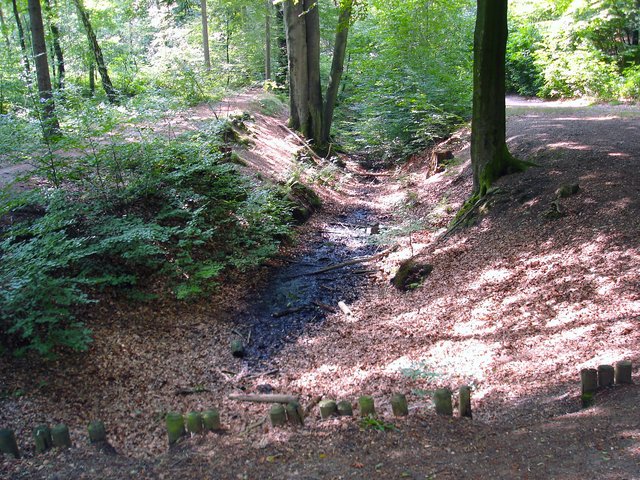 Sieben Quellen (= siepen: spärlich rinnen) im Sieben-Quellental