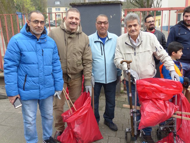 Die Herrenriege aus dem Sprachkurs