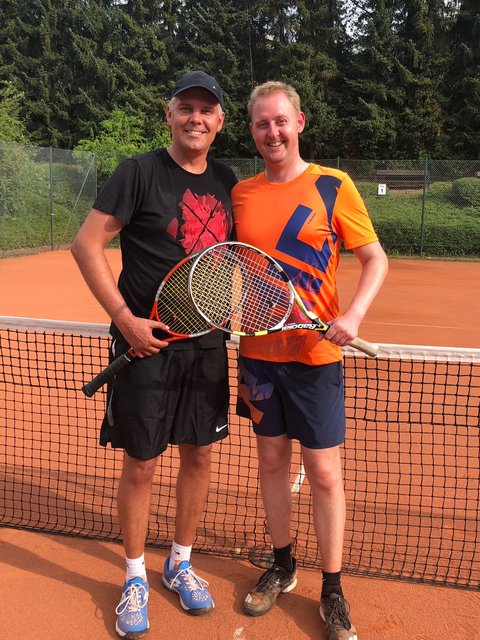 neuer und alter Sportwart
v.l. Jens Herrmann, Stefan Ruppert-Dombach