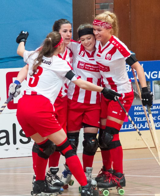 Die Damen wollen auch im Pokal wieder jubeln.