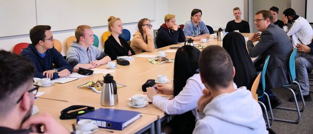 Besonders intensiv wurde über die Zukunft Europas diskutiert.