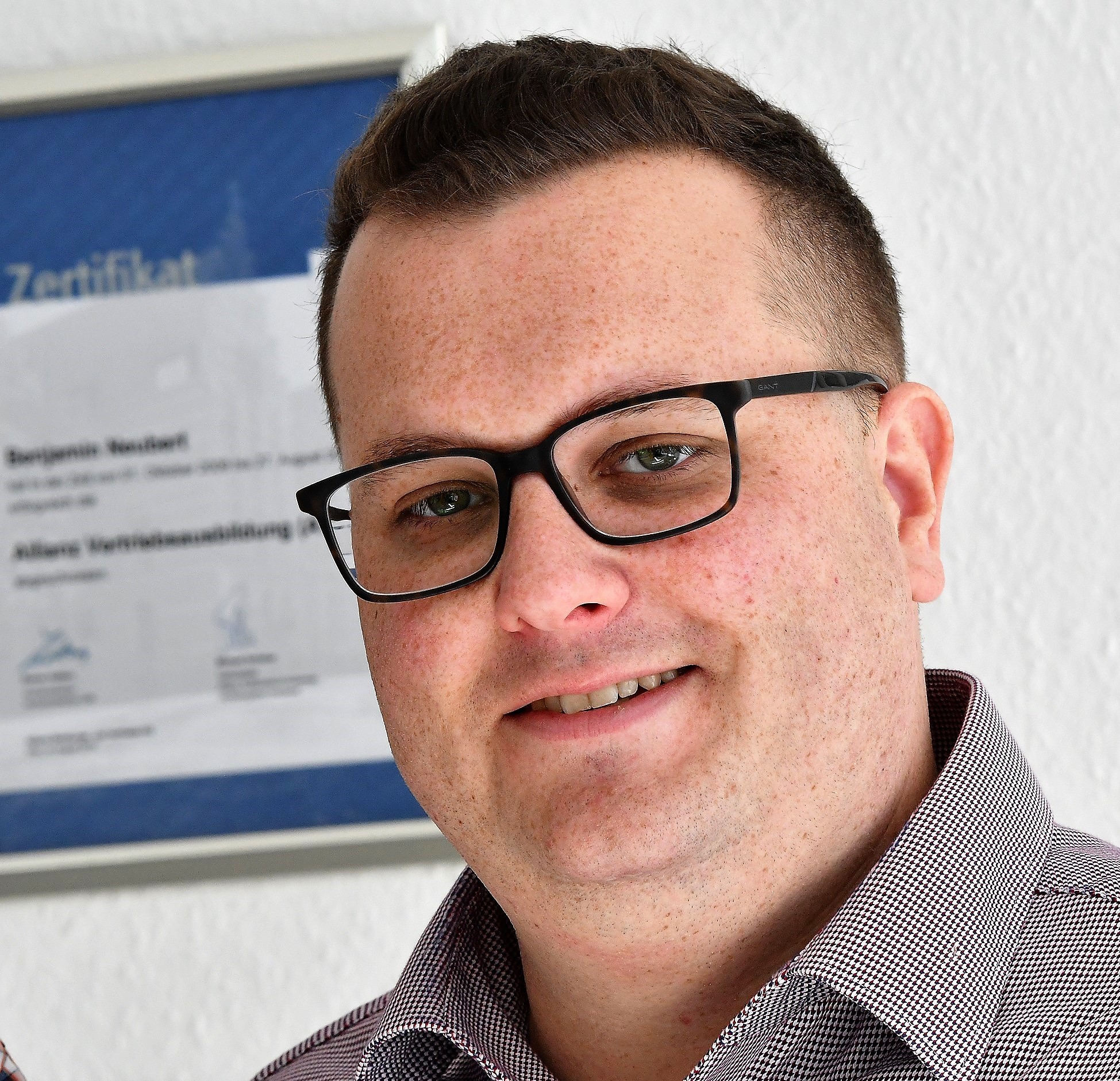 Benjamin Neubert ist der neue Vorsitzende beim Werdener WerbeRing.
Foto: Bangert