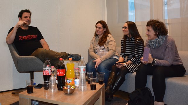 Nahm sich Zeit für die BürgerReporter: Martin Rütter. Foto: Dabitsch