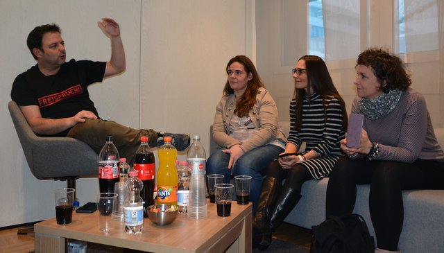 Nahm sich Zeit für die BürgerReporter: Martin Rütter. Foto: Dabitsch