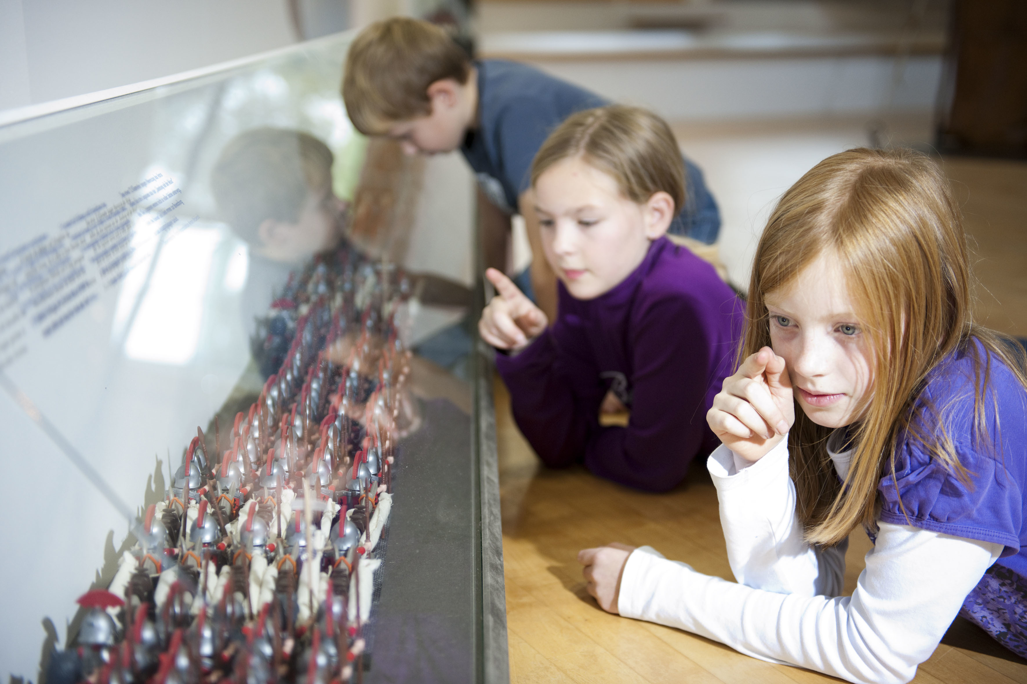 "Legionäre verschwunden!", heißt es zu Ostern im LWL-Römermuseum. Foto: Hähnel