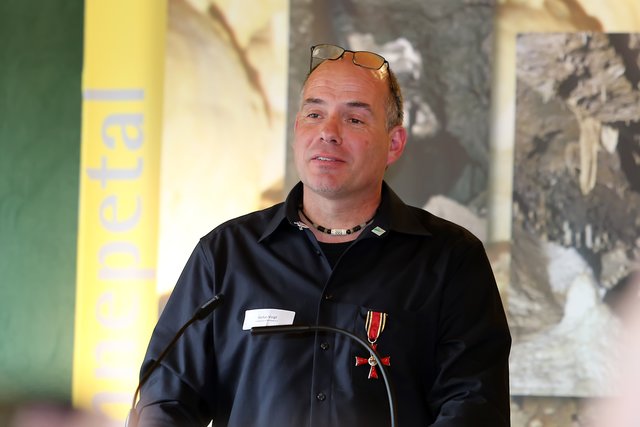 Stefan Voigt, Vorsitzender des Arbeitskreises Kluterthöhle