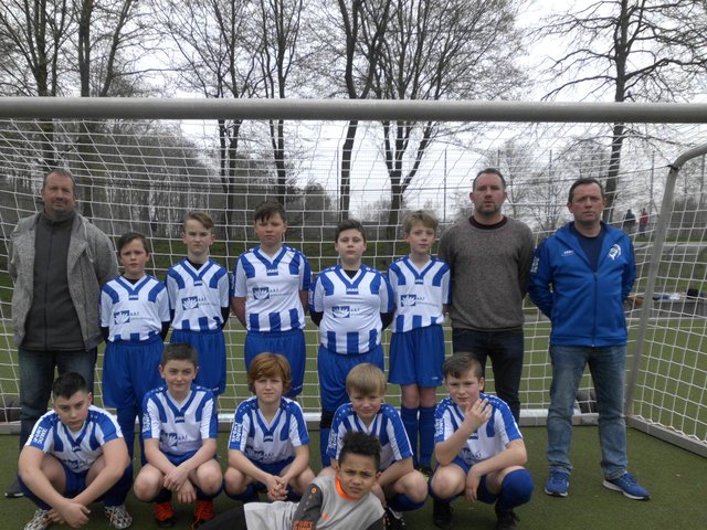 E1 Mannschaft von VfB Frohnhausen Saison 2018/19