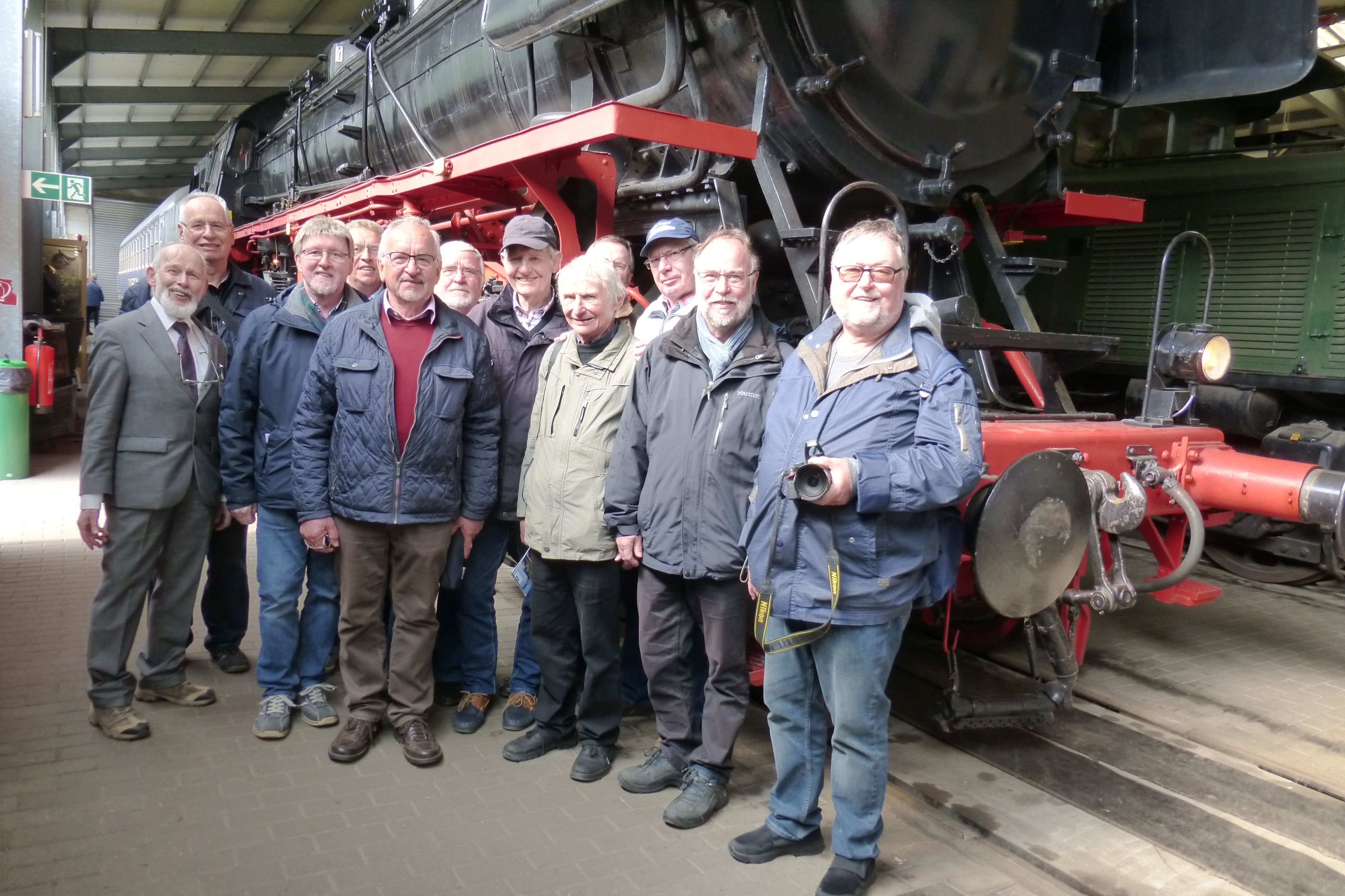 Die Veteranen der Eisenbahngeschichte zogen die Besucher aus Gladbeck in ihren Bann.