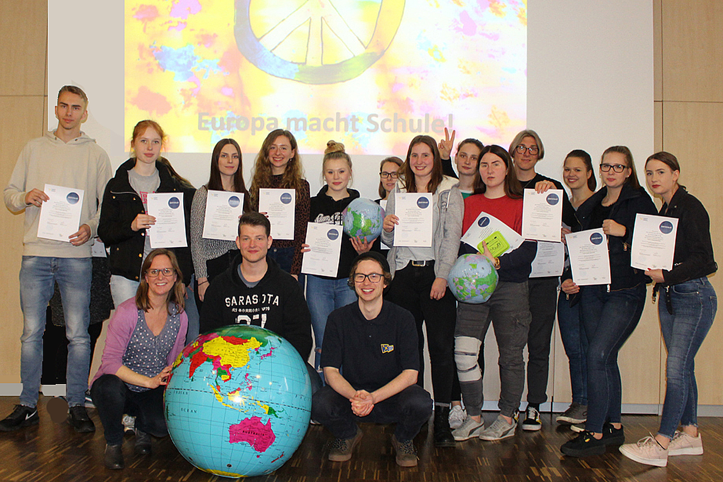 Foto © Jürgen Thoms - Aus der Serie: Internationaler Tag am Märkischen Berufskolleg des Kreises Unna - Urkundenverleihung Fotowettbewerb „EuroVision“ und Projekt „Europa macht Schule“