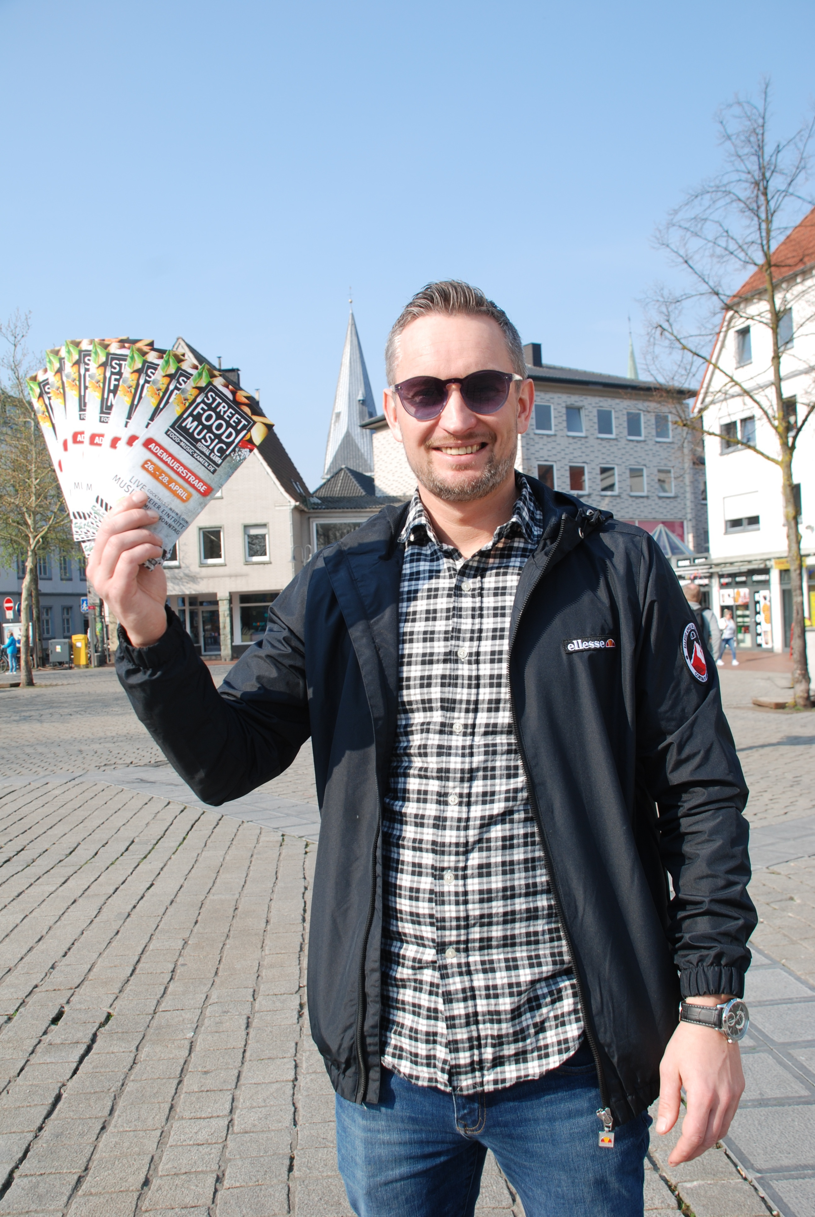 Chris Habernoll freut sich auf das erste Street-Food-Festival in Kamen.