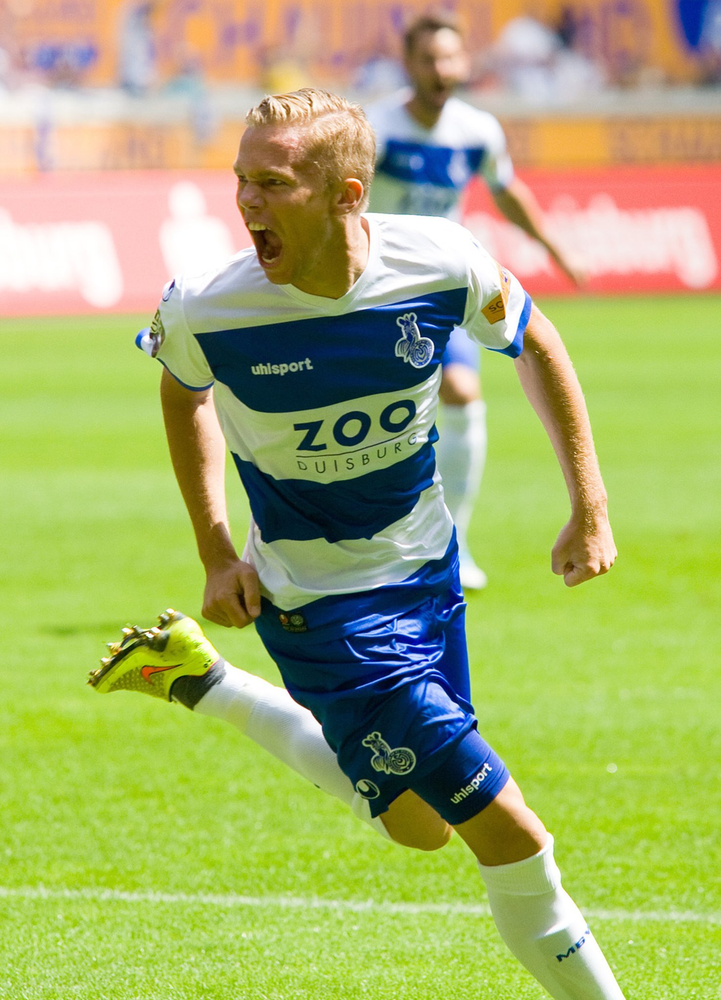 Dennis Grote, hier im Trikot des MSV Duisburg, wechselt im Sommer zu Rot-Weiss Essen.