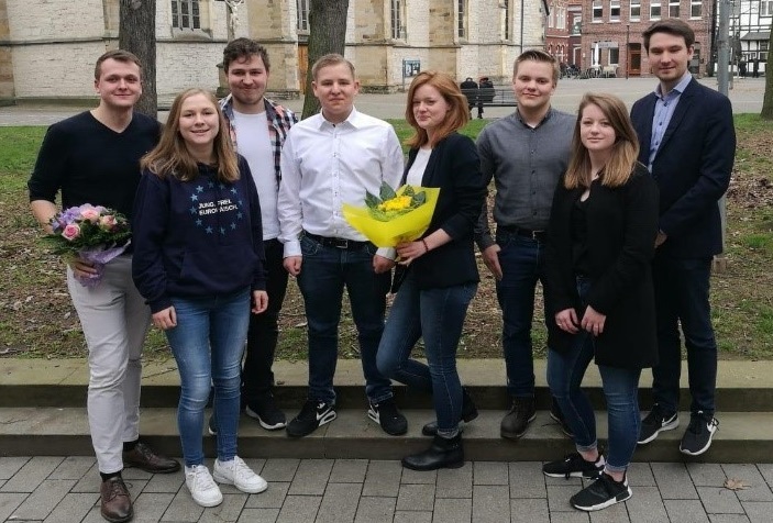 Als Lobby für Schüler versteht sich die Schüler Union im Kreis Unna, deren neuer Vorstand sich hier präsentiert.