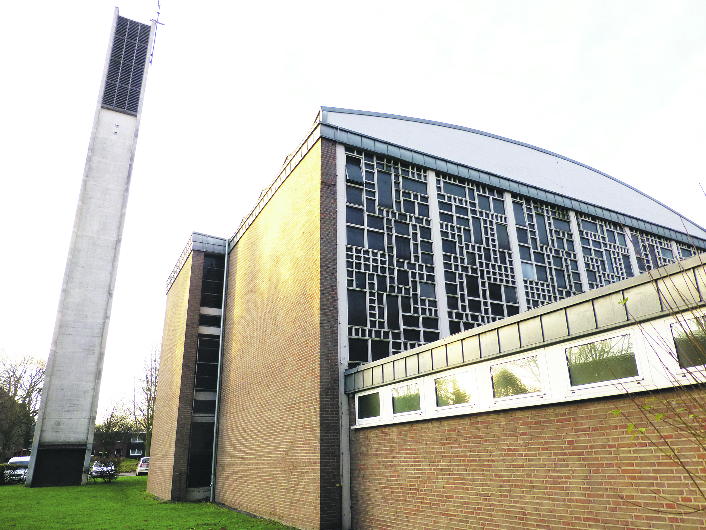 Die Pfarrkirche St. Martin in der nördlichen Gartenstadt.