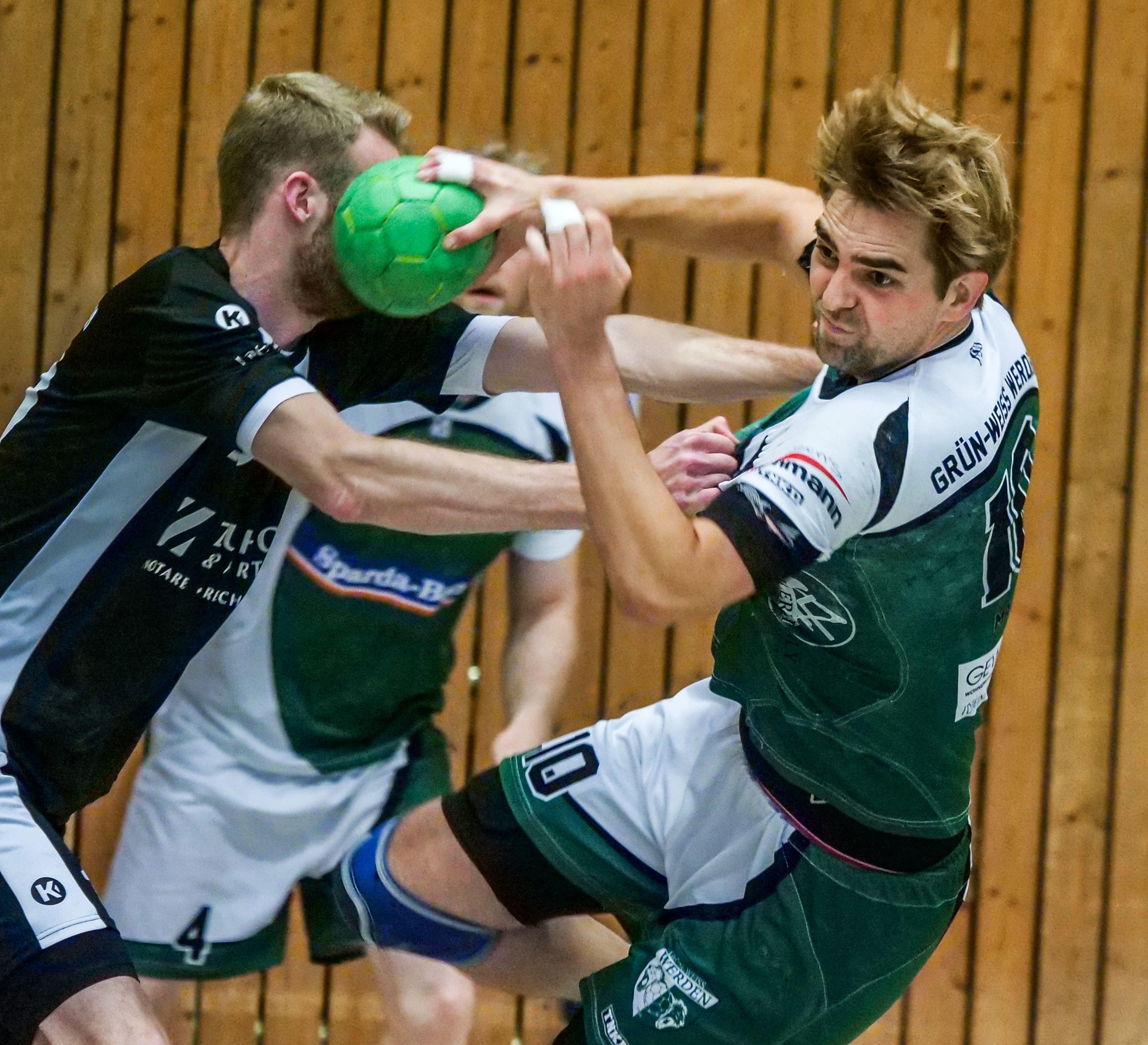 Kämpferherz Malte Mallach konnte sechs Treffer erzielen.
Foto: Gohl