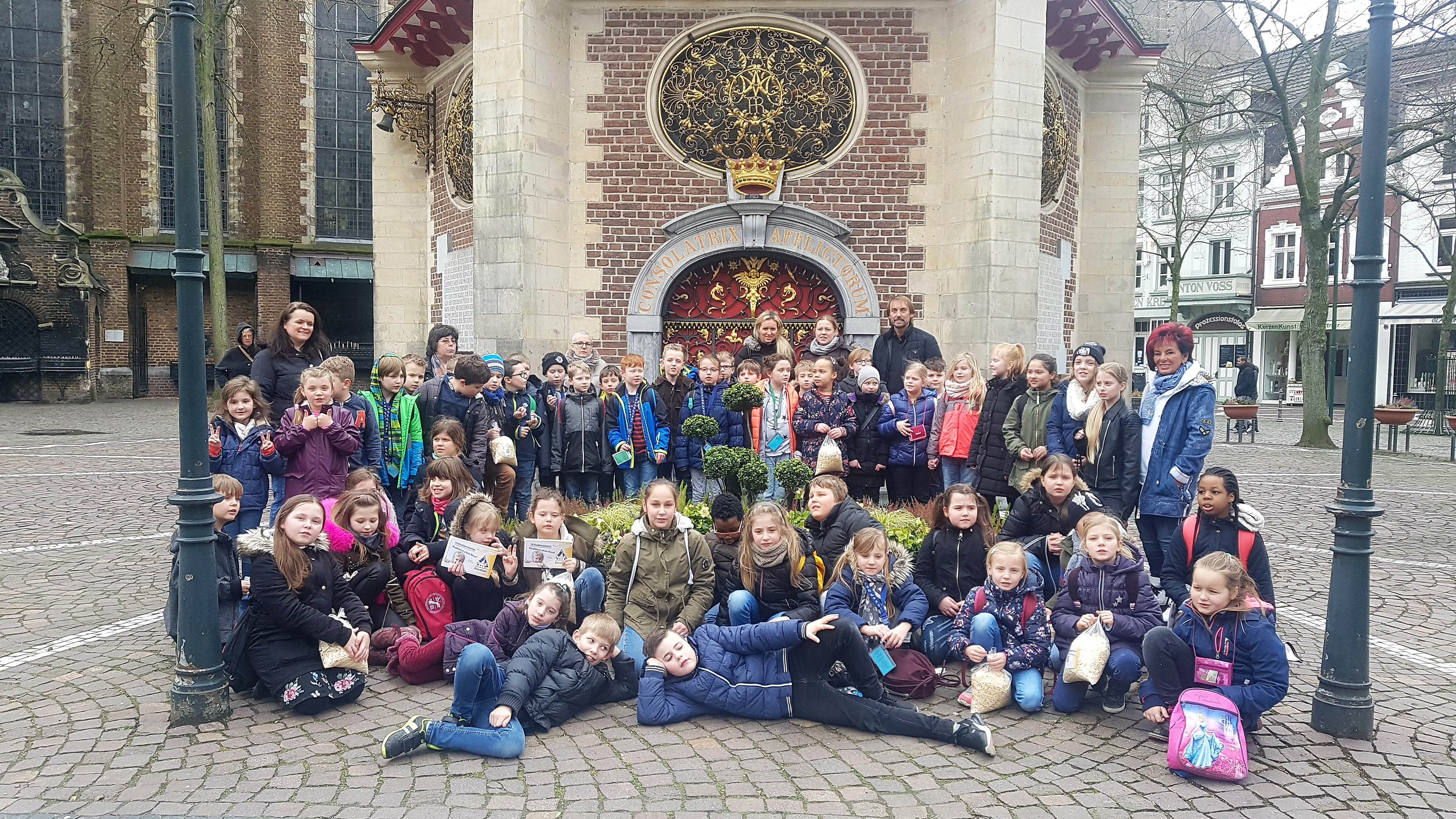 Einen tollen Tag erlebten die Kinder in Kevelar.