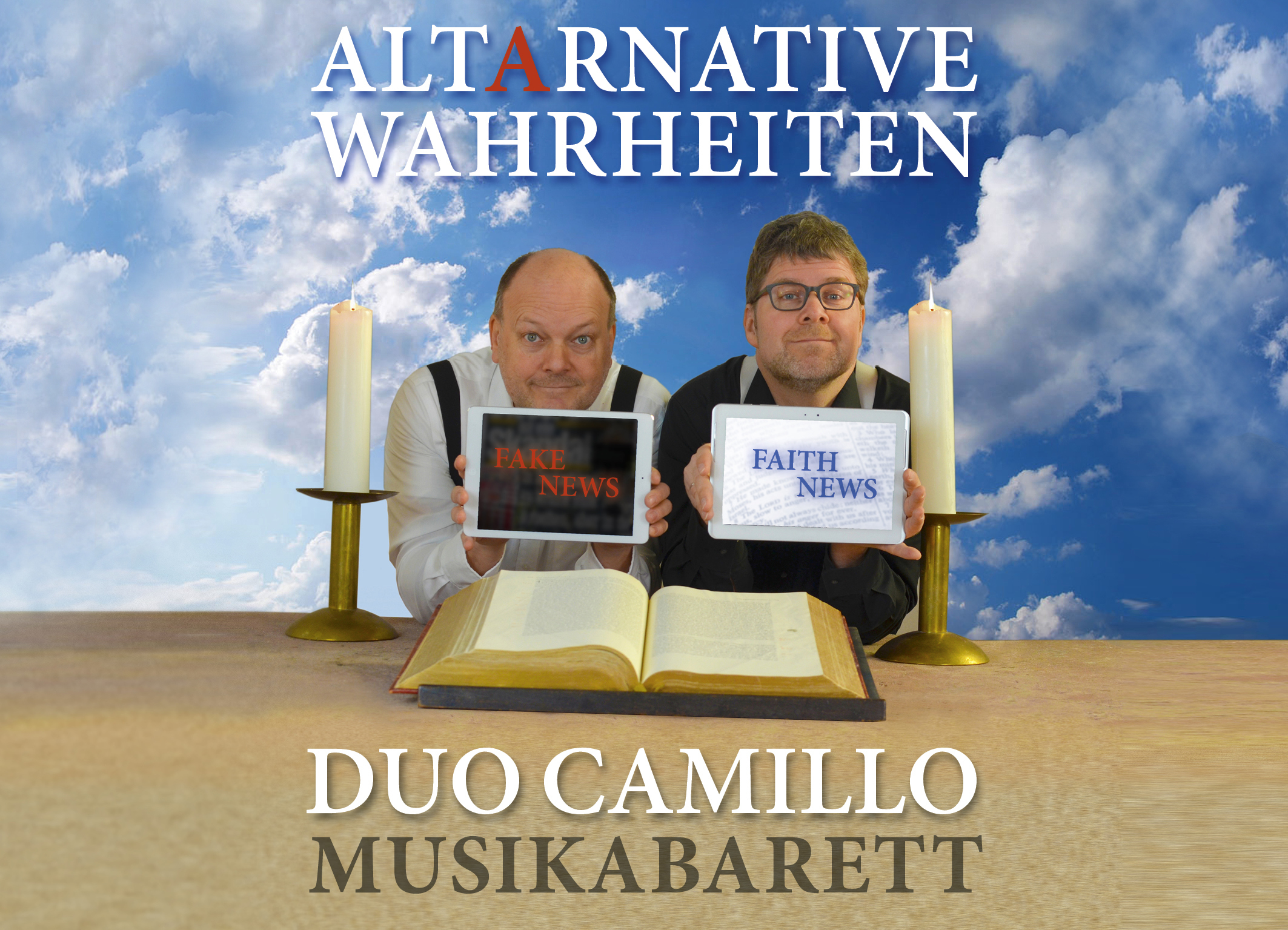 Seit 30 Jahren bringt das Duo Camillo Humor auf die Bühne.