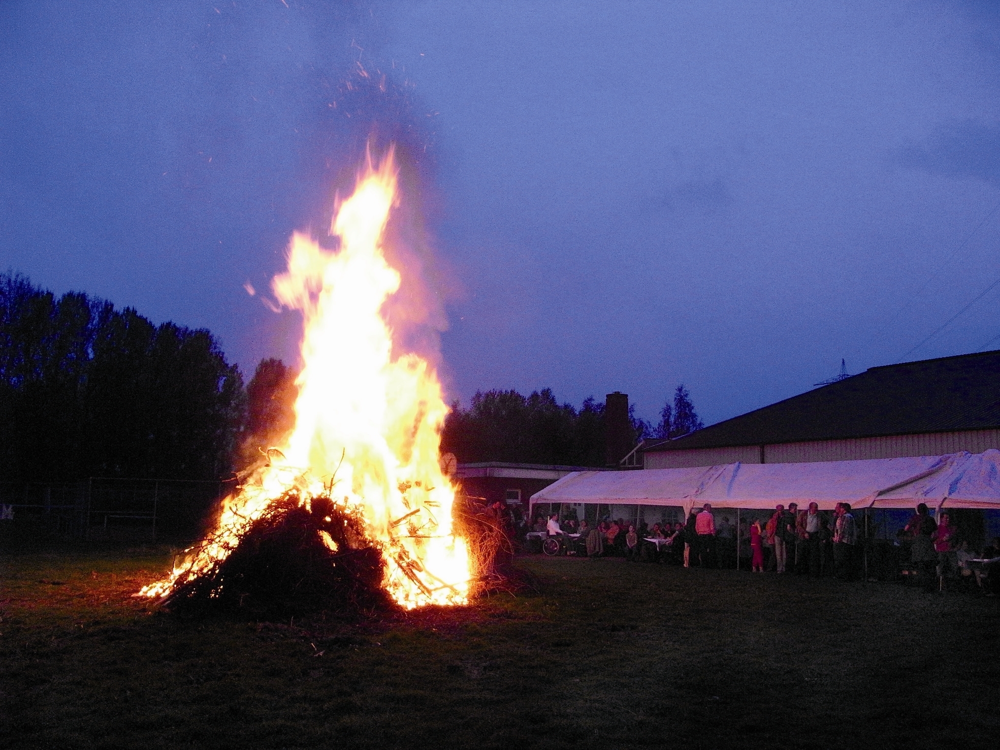 25 Osterfeuer werden an den Ostertagen auf Dortmunder Stadtgebiet entzündet.