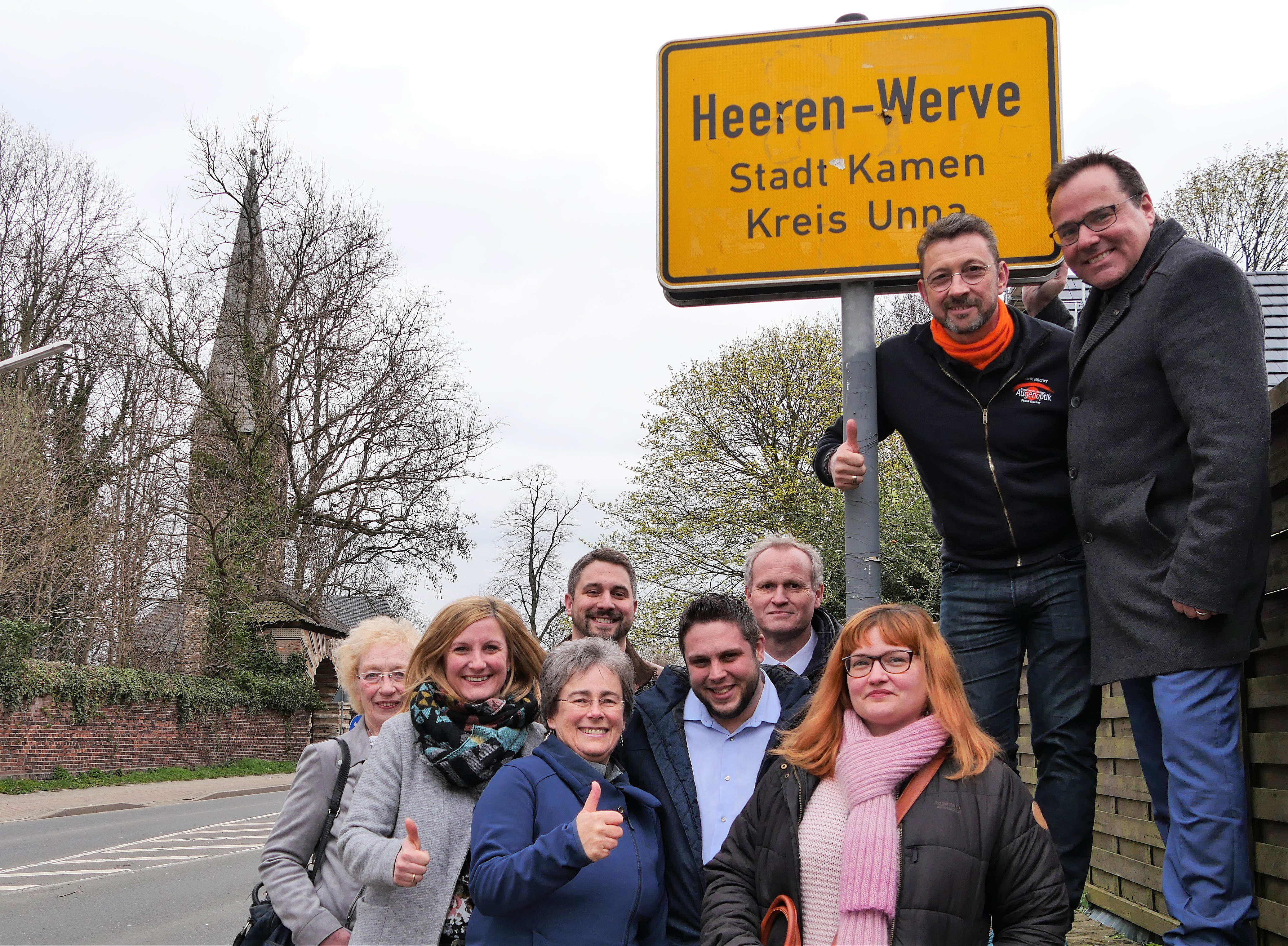 Der Verein "Wir in Heeren-Werve" war auf der Suche nach einem neuen Einhorn-Logo. Jetzt ist es gefunden...