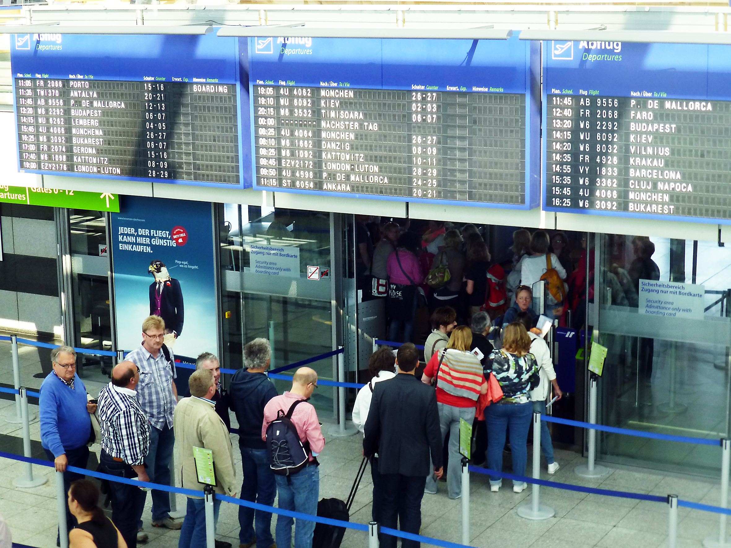 Mehr Passagiere flogen im ersten Quartal des Jahres ab Wickede (Symbolfoto).