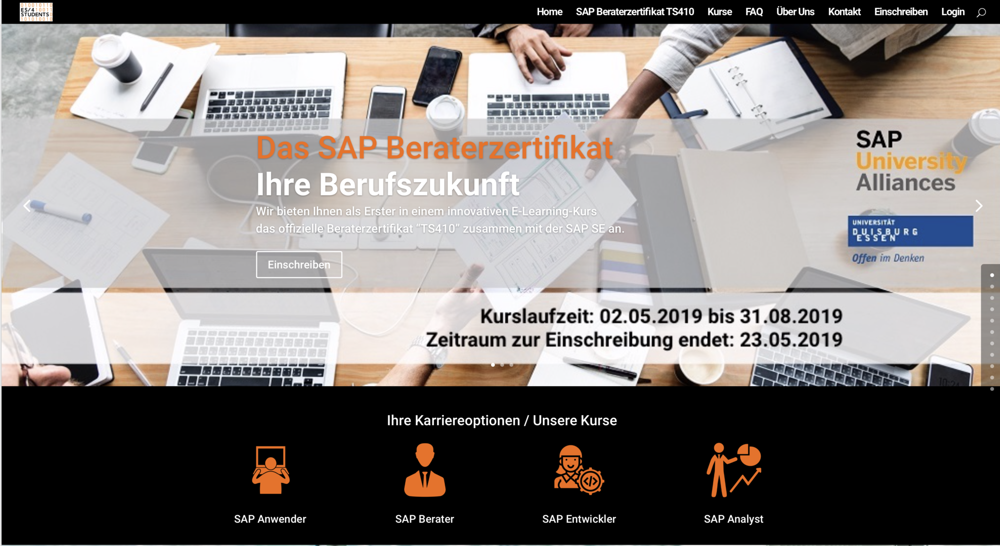 Intensivere Zusammenarbeit Zwischen Der Sap Ua Und Der Universitat Duisburg Essen Universitat Wird Digitaler Und Bietet Exklusive Sap Onlinekurse An Essen