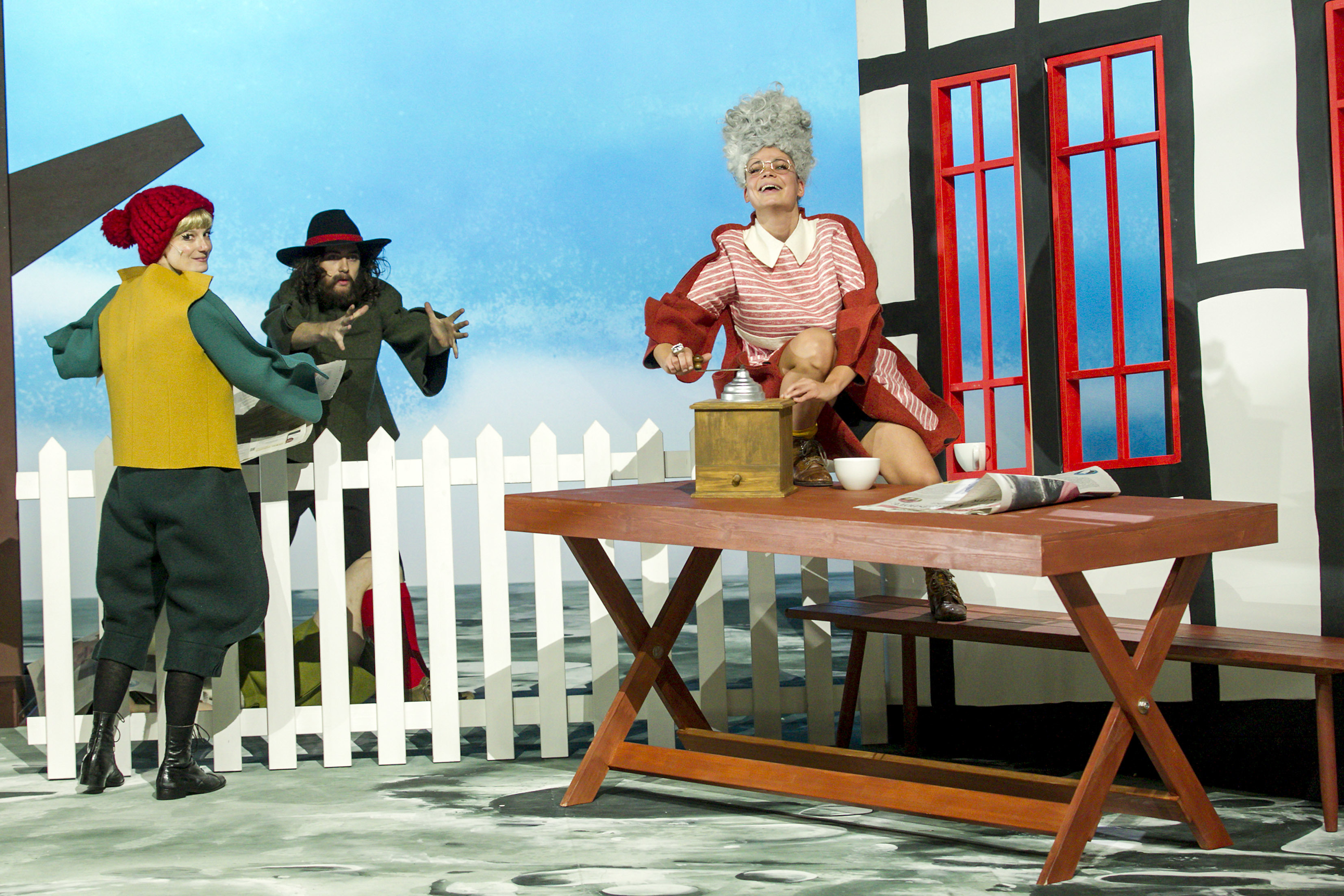 Der Räuber Hotzenplotz ist im Jungen Schauspielhaus zu Gast. Foto: David Baltzer