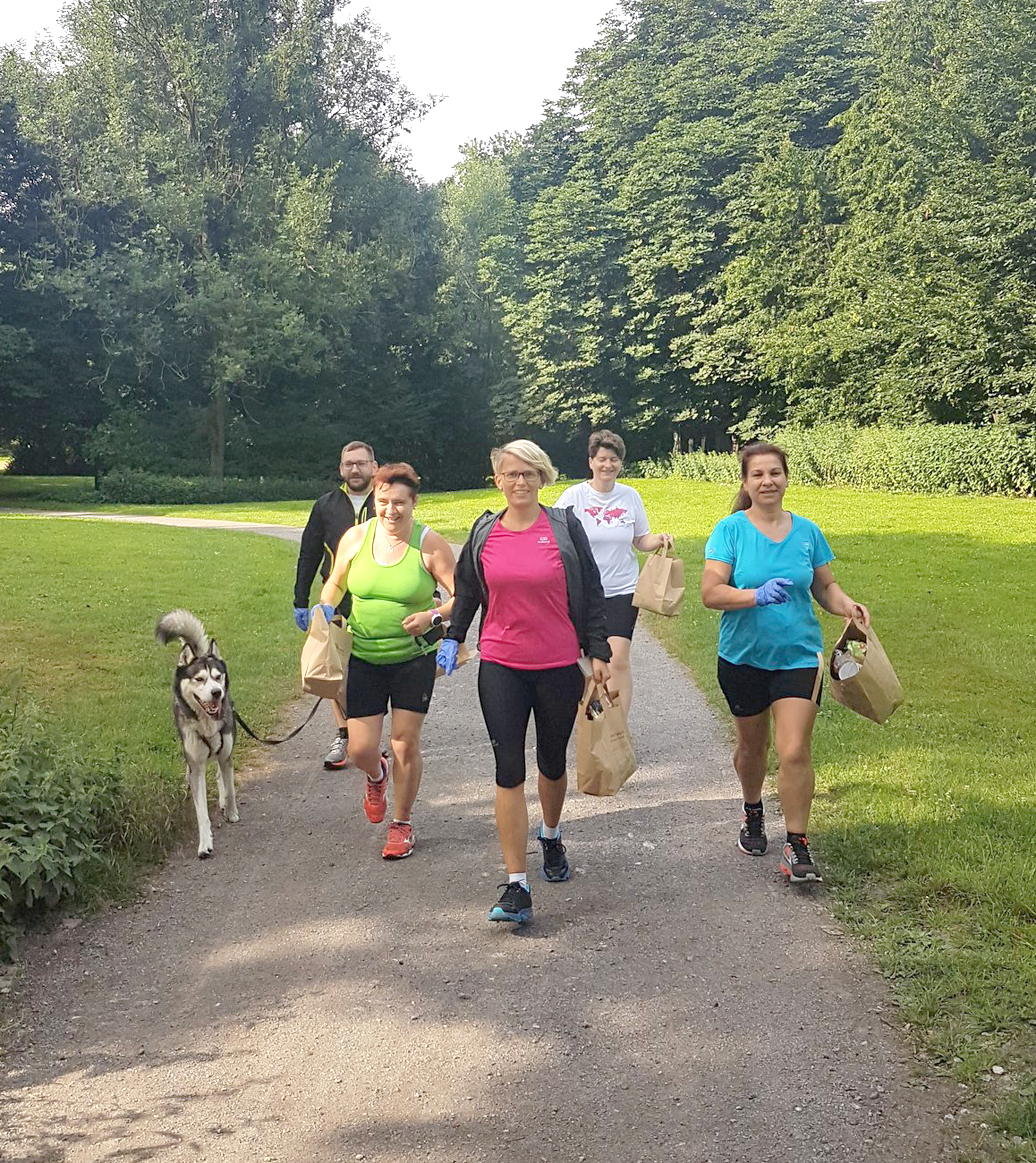 Am 22. April ist nicht nur Ostermontag, sondern auch weltweiter "Earth Day". An diesem Tag der Erde soll nun auch erstmals in Mülheim laufend sauber gemacht werden. Dazu dient eine neue Sportart, die aus Schweden nun in ganz Europa Fuß fasst: Plogging. Foto: privat