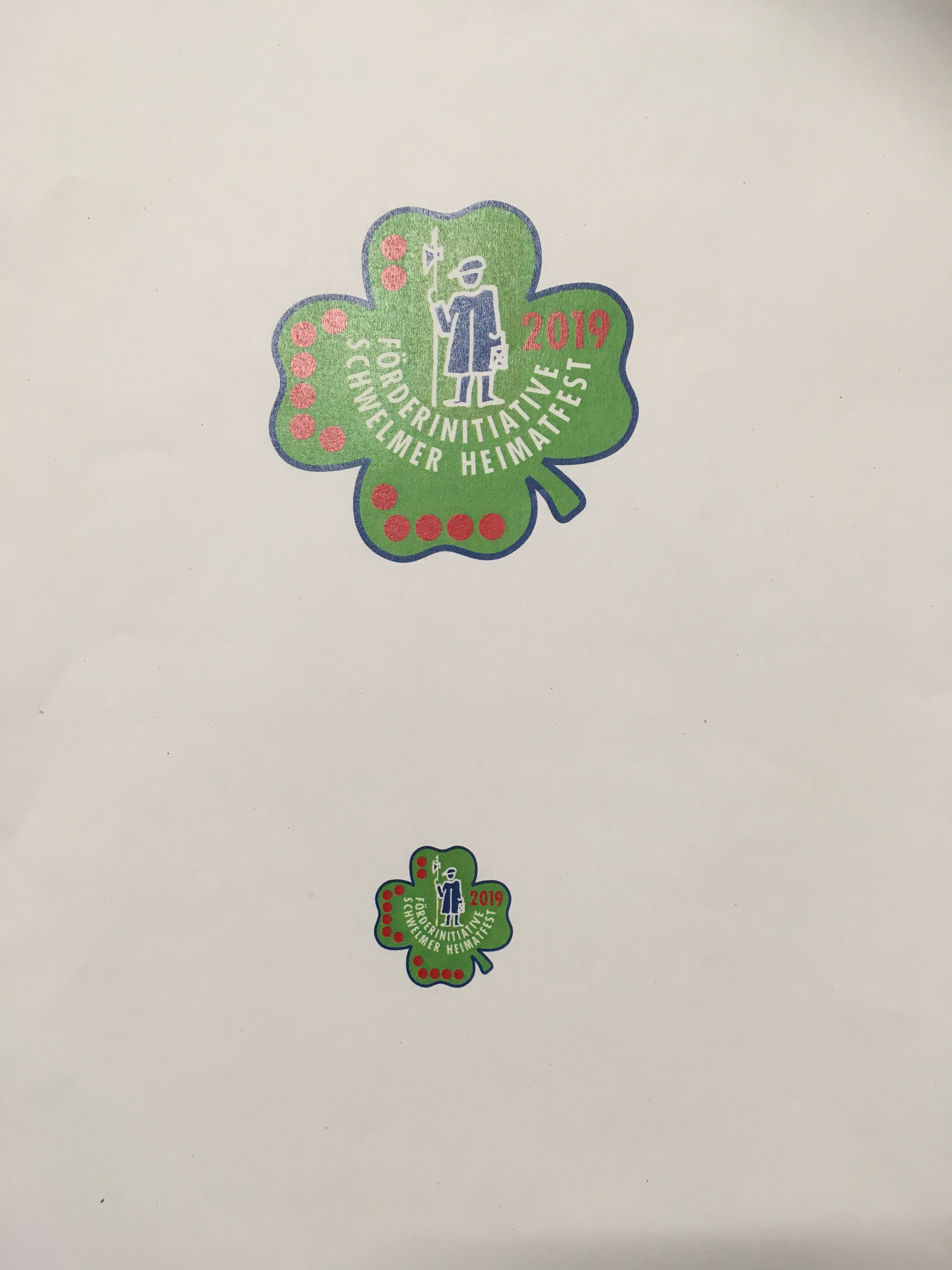 So sieht der Heimatfeststicker 2019 aus.