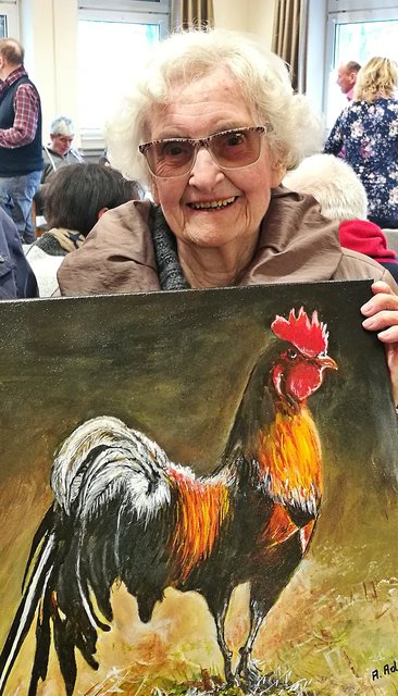 Mit 93 Jahren ist sie die älteste Teilnehmerin in diesem Jahr: Anita Adam aus Holzwickede.