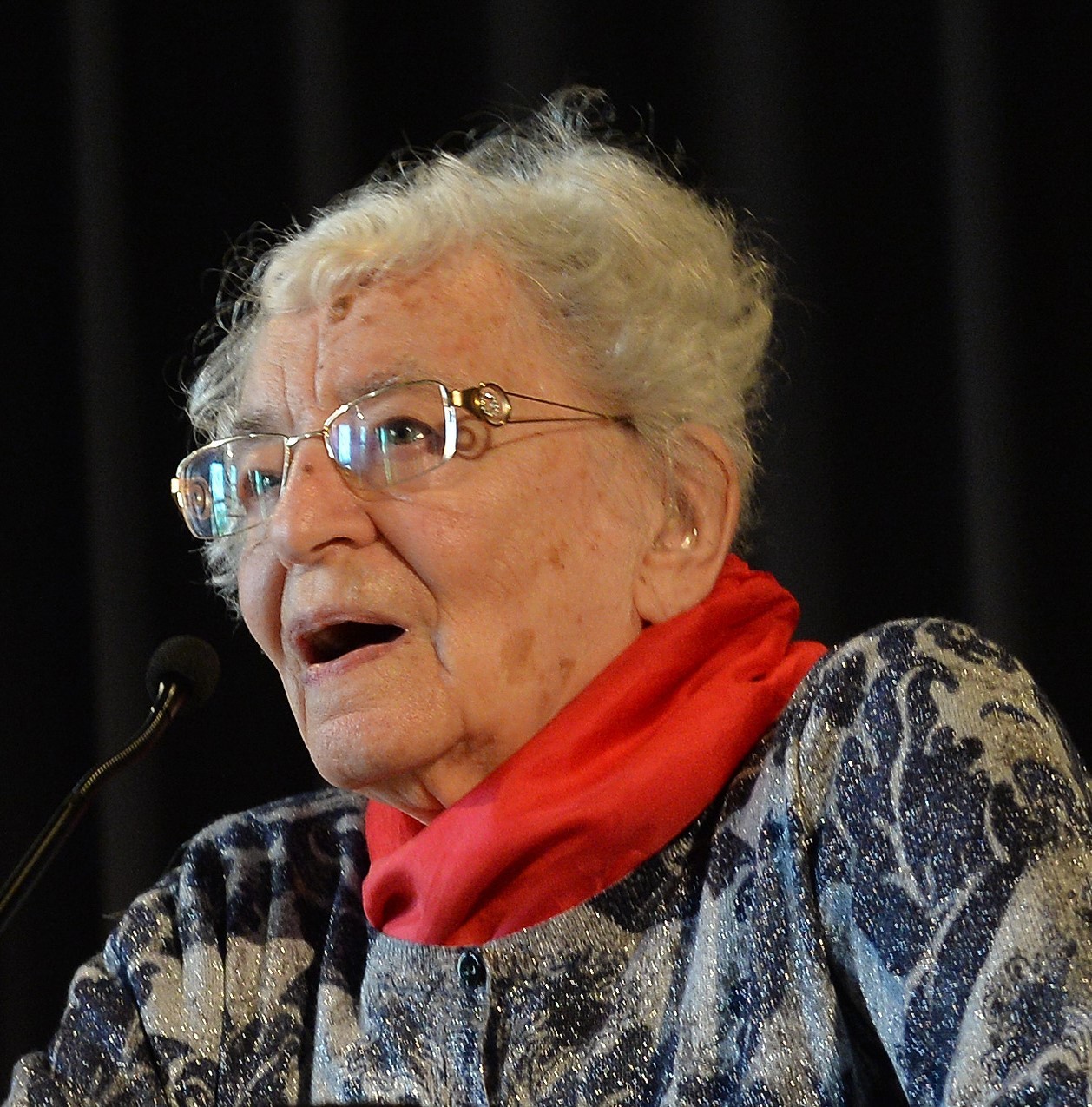 Die 94-jährige Ruth Weiss floh vor den Nazis nach Südafrika.
Foto: Bangert