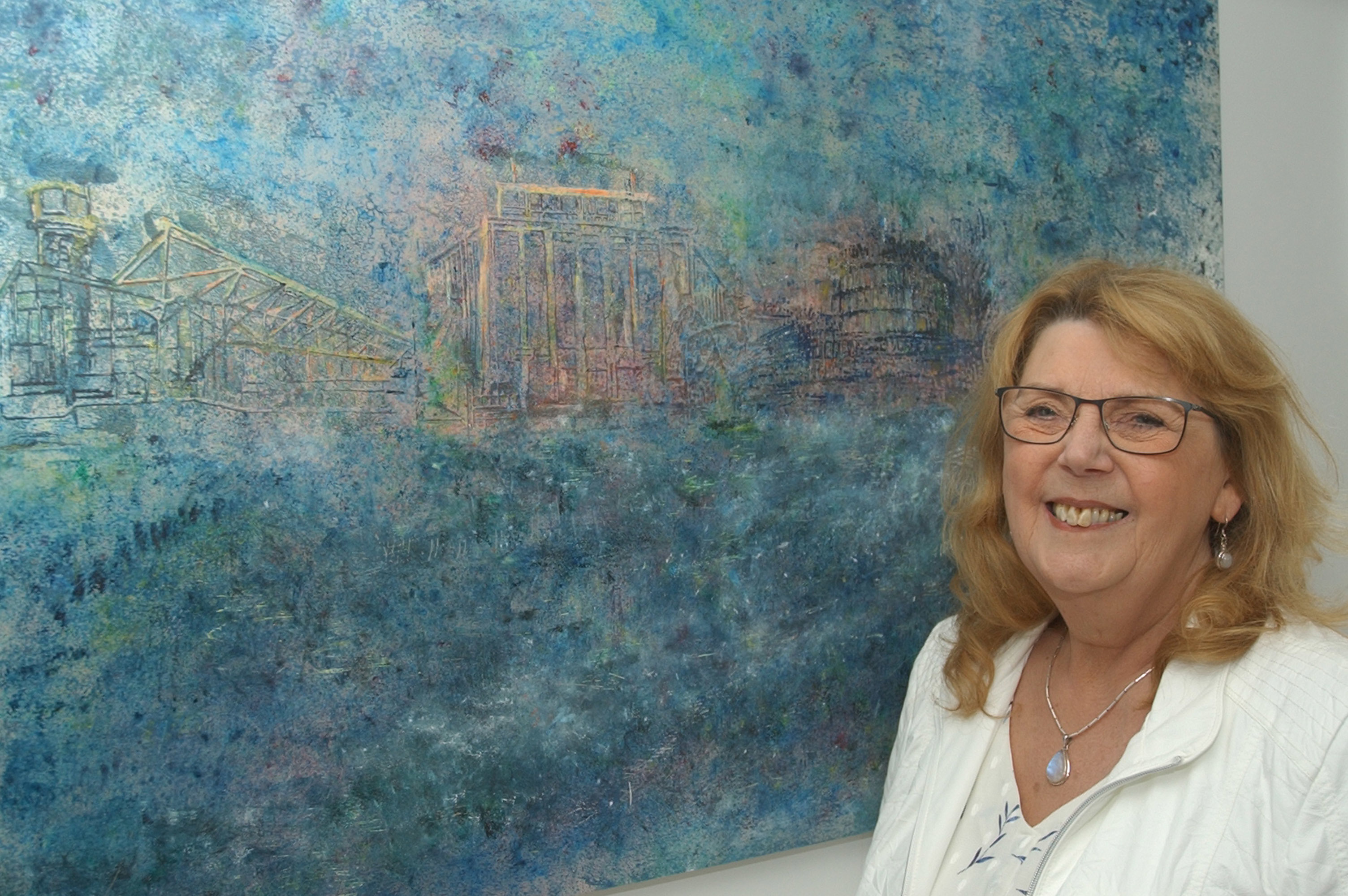 Die Ausstellung „Ruhr(ER)Leben kann noch bis zum 7. Juli besichtigt werden. Zu sehen sind 13 Arbeiten der Wittener Künstlerin Sigrid Drübbisch.