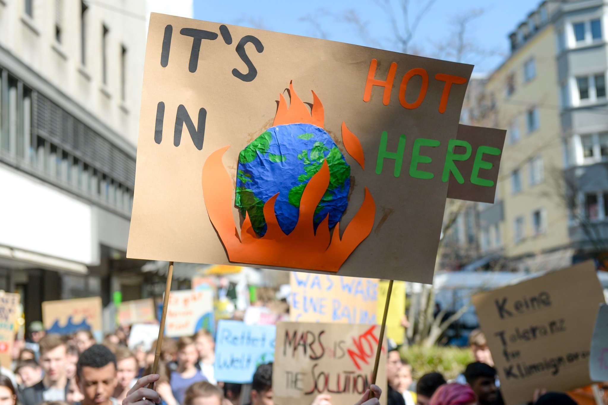 Vertreter von „Fridays for future“ durften vor dem Rat sprechen.
Foto: PR-Fotografie Köhring