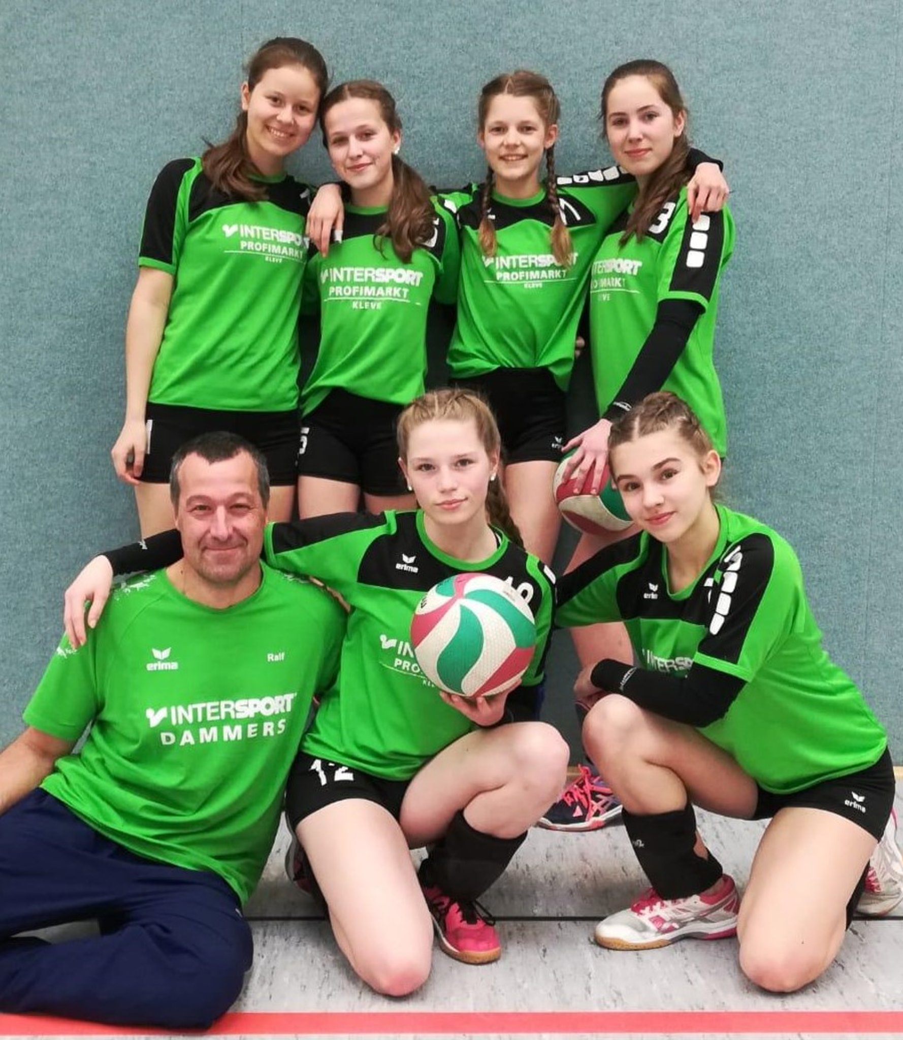 Volleyball SV BedburgHau III Meister der Kreisliga BedburgHau