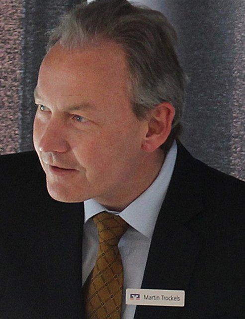 Foto © Jürgen Thoms - Martin Trockels Leiter der Volksbank Filiale Unna 