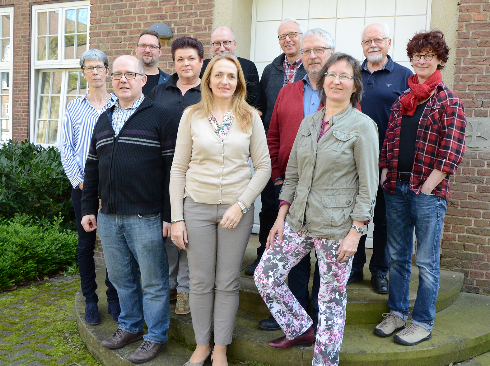 Viel haben die Teilnehmer für ihre Arbeit aus der Fortbildung mitgenommen: (von links) Marianne Zielony (Recklinghausen), Bruder Bernhard Sobota (Recklinghausen), Ralf Peters (Ahlen), Bärbel Becker (Recklinghausen), Silvana Döring (Emsdetten), Dietmar Steuer und Pfarrer August Hüsing (beide Dorsten), Ludger Picker und Karla Bukmakowski (beide Münster) sowie die Dozenten Professor em. Werner Springer und Andrea Welbrink.